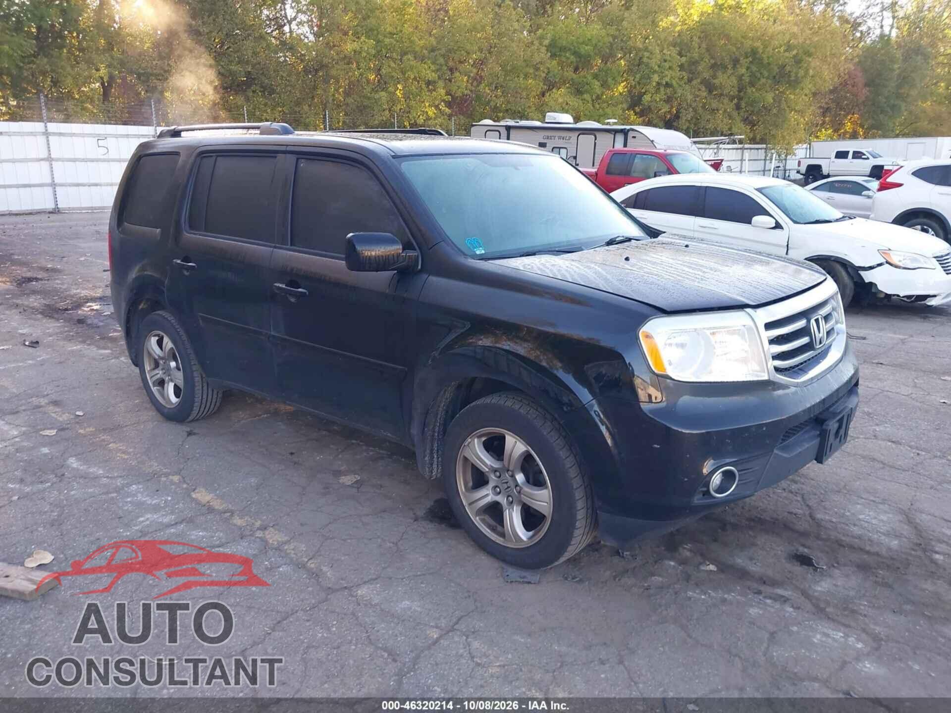 HONDA PILOT 2013 - 5FNYF4H52DB504548