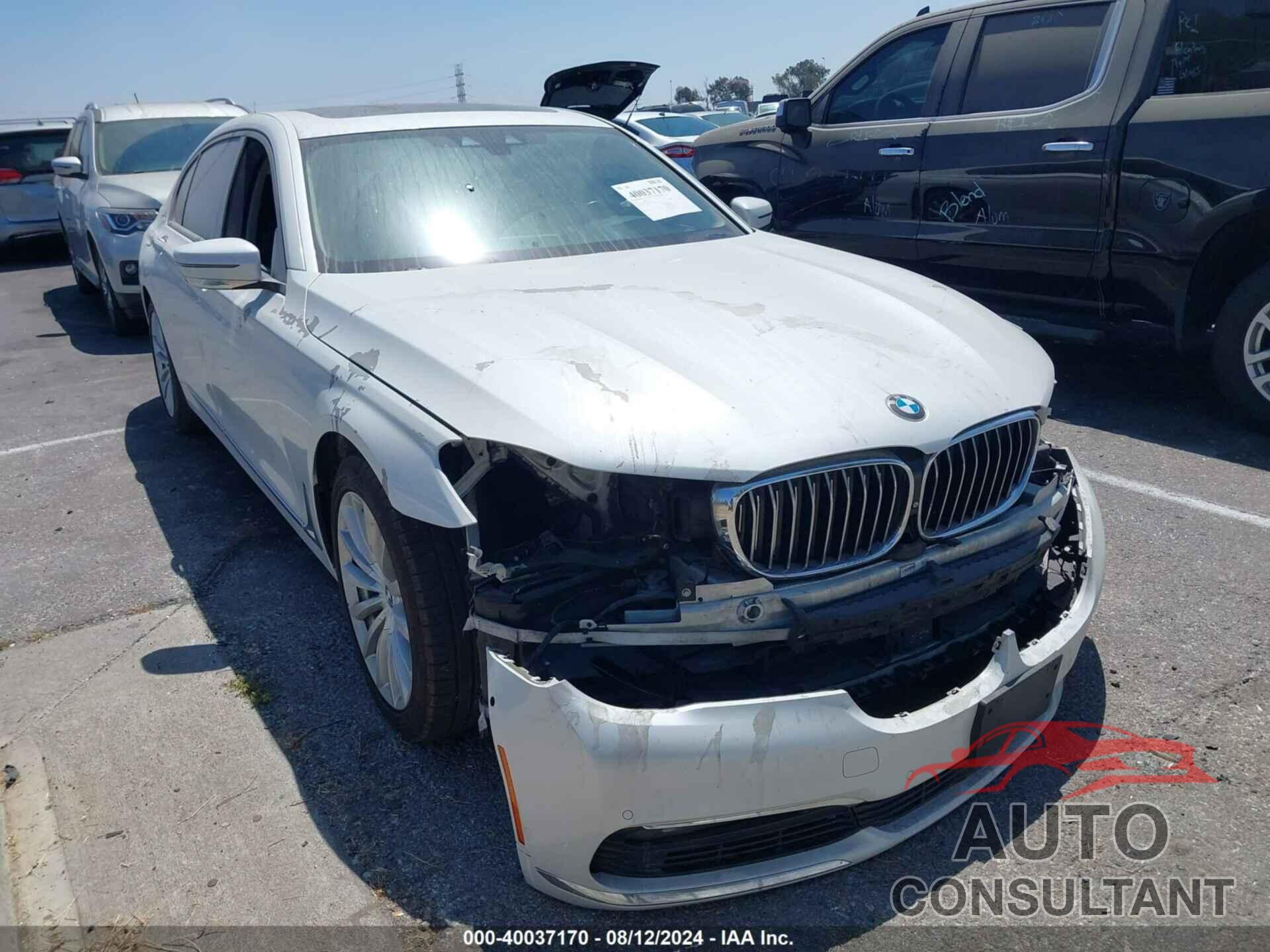 BMW 740I 2016 - WBA7E2C53GG547538