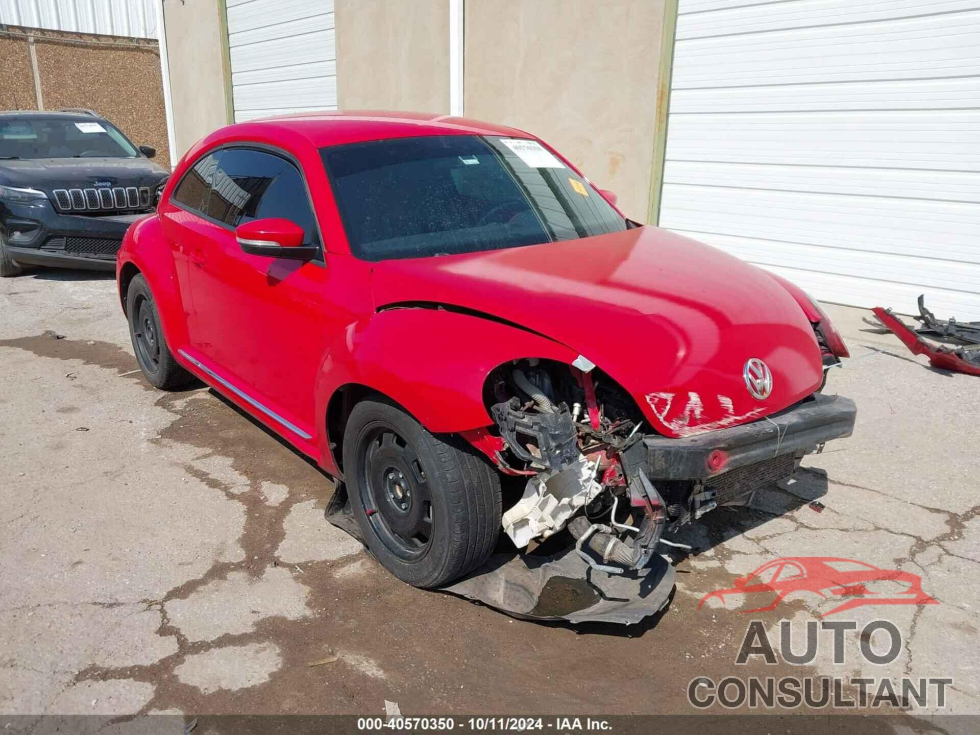 VOLKSWAGEN BEETLE 2015 - 3VWJ07ATXFM626227