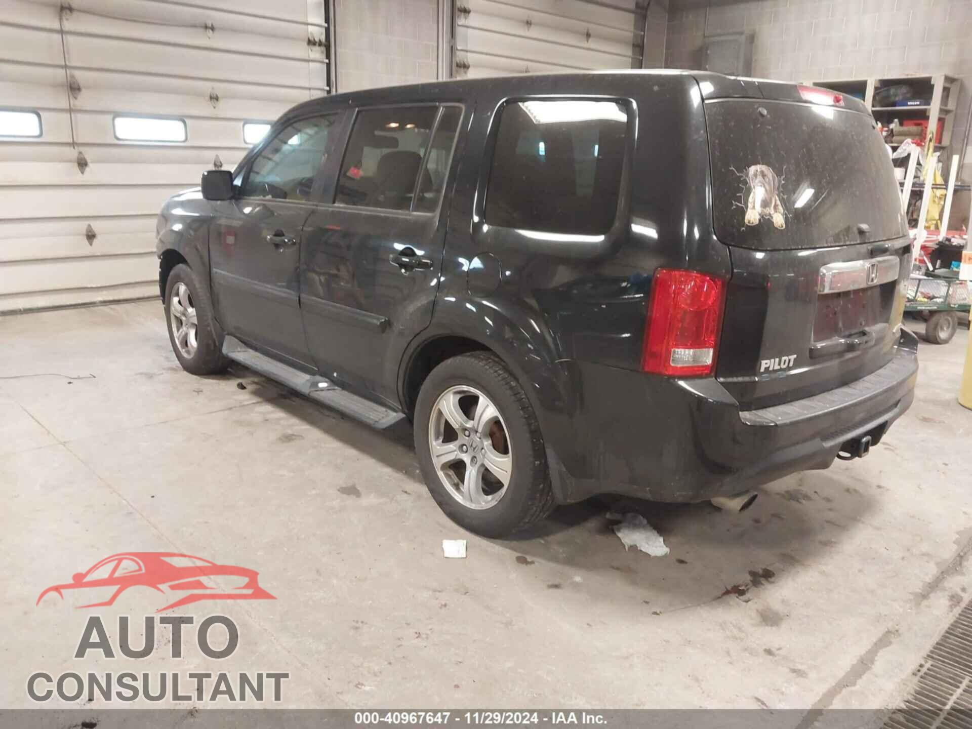 HONDA PILOT 2013 - 5FNYF4H75DB019080