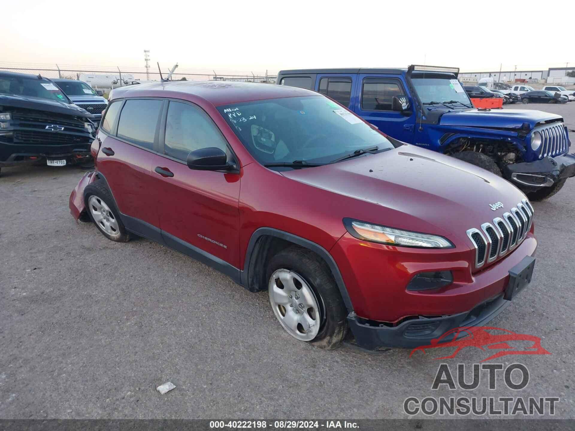 JEEP CHEROKEE 2016 - 1C4PJLAB7GW108247