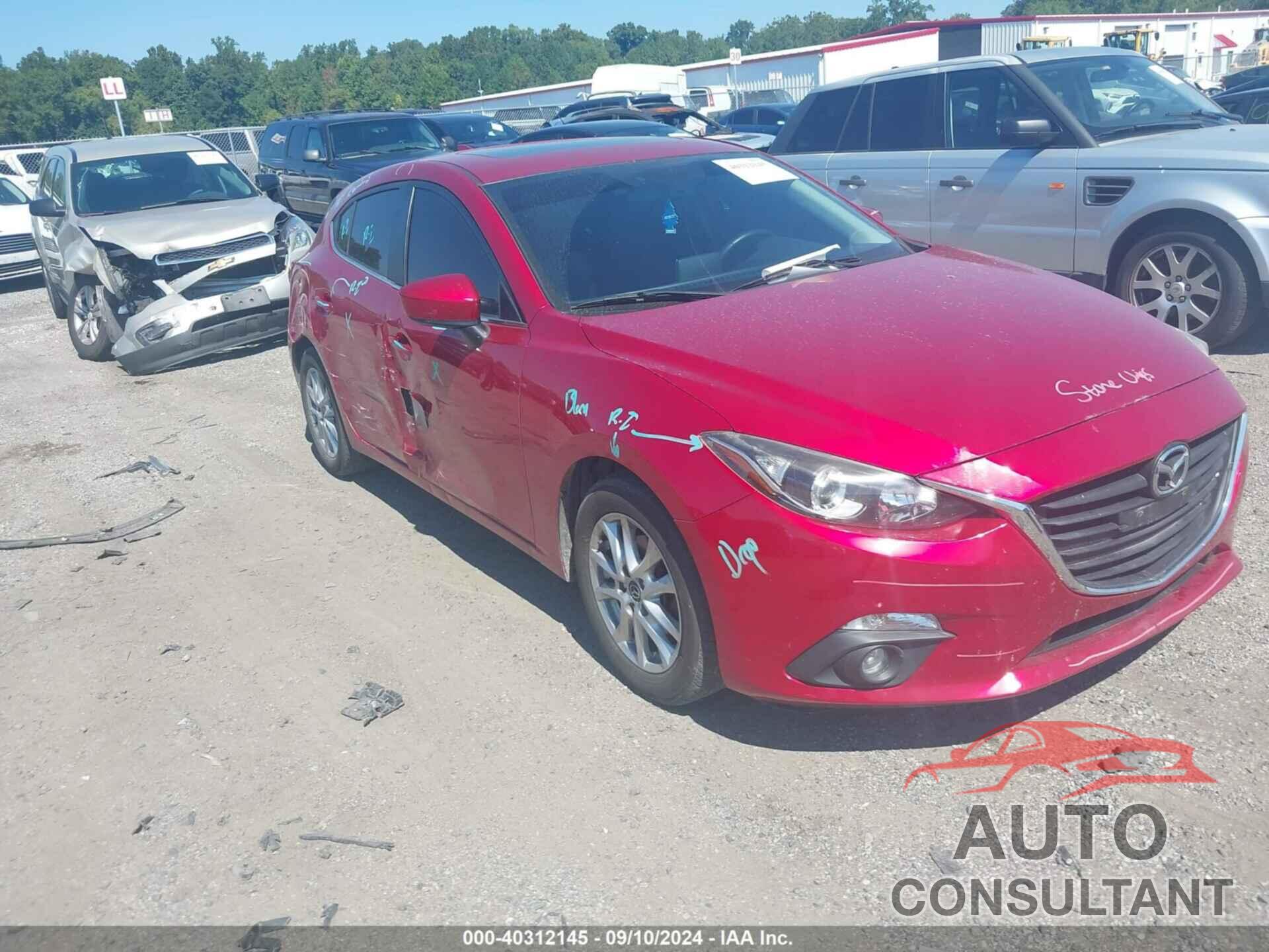 MAZDA MAZDA3 2016 - JM1BM1N77G1341540