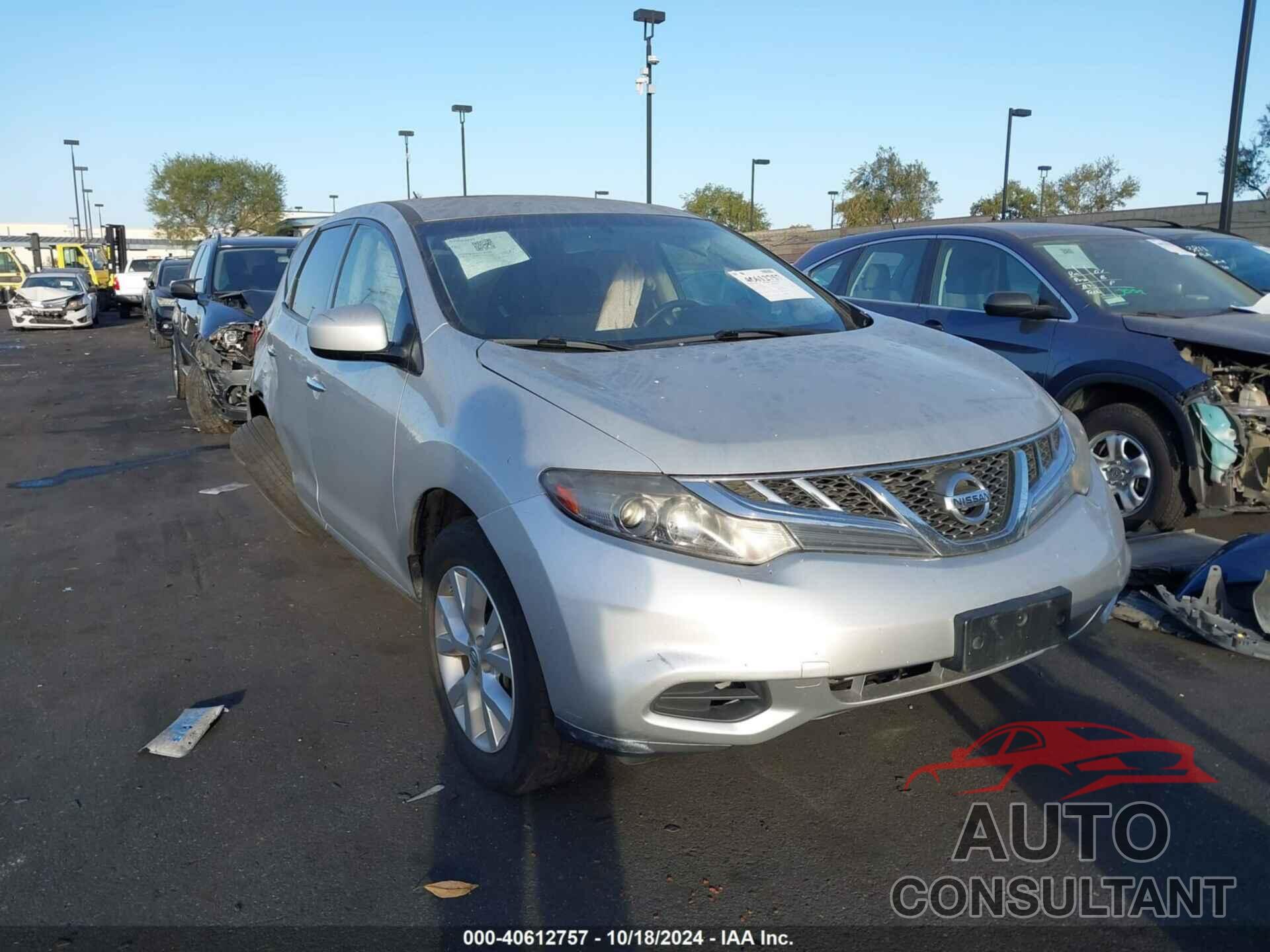 NISSAN MURANO 2014 - JN8AZ1MU1EW404897