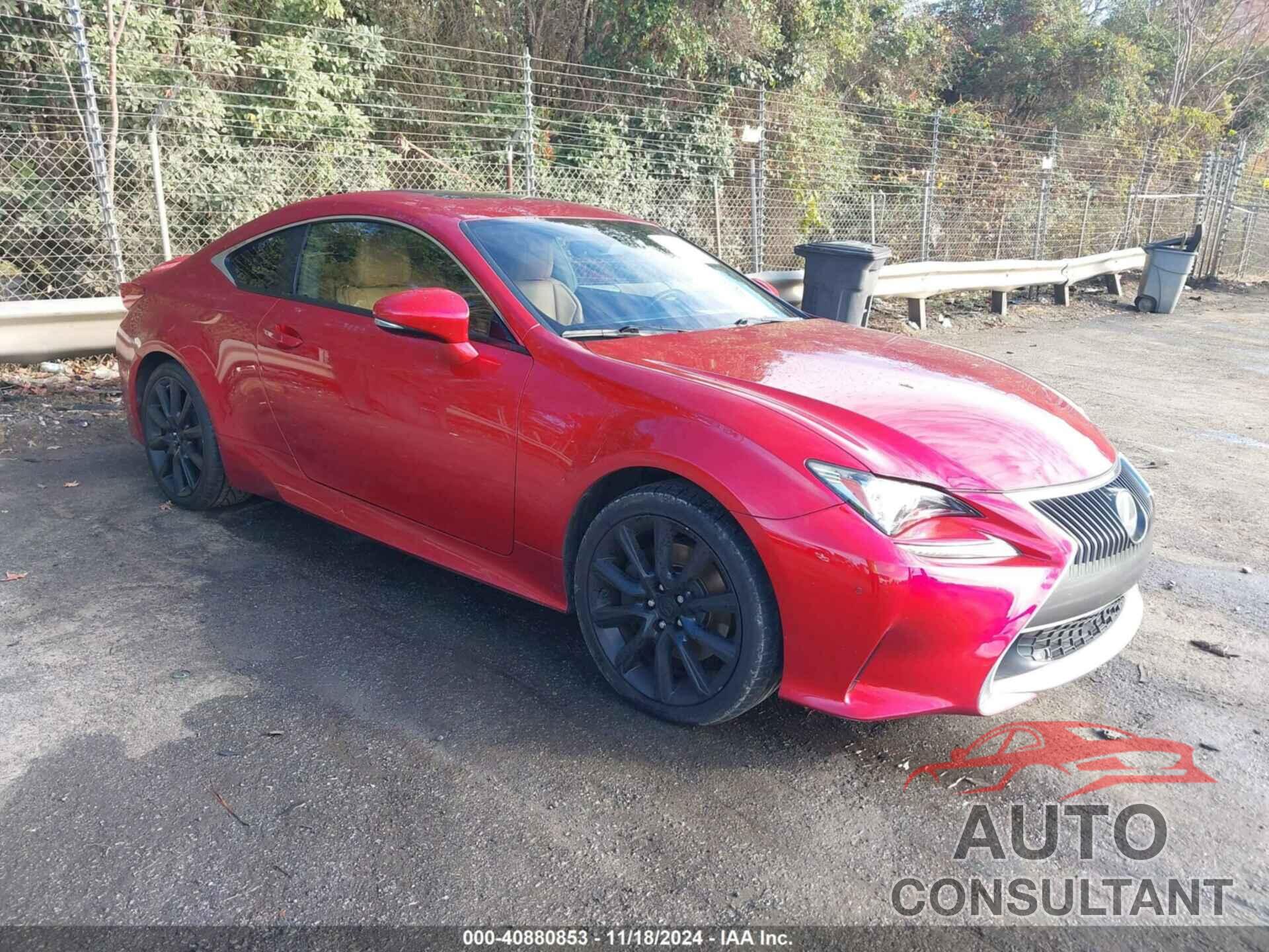 LEXUS RC 350 2015 - JTHHE5BC3F5001193