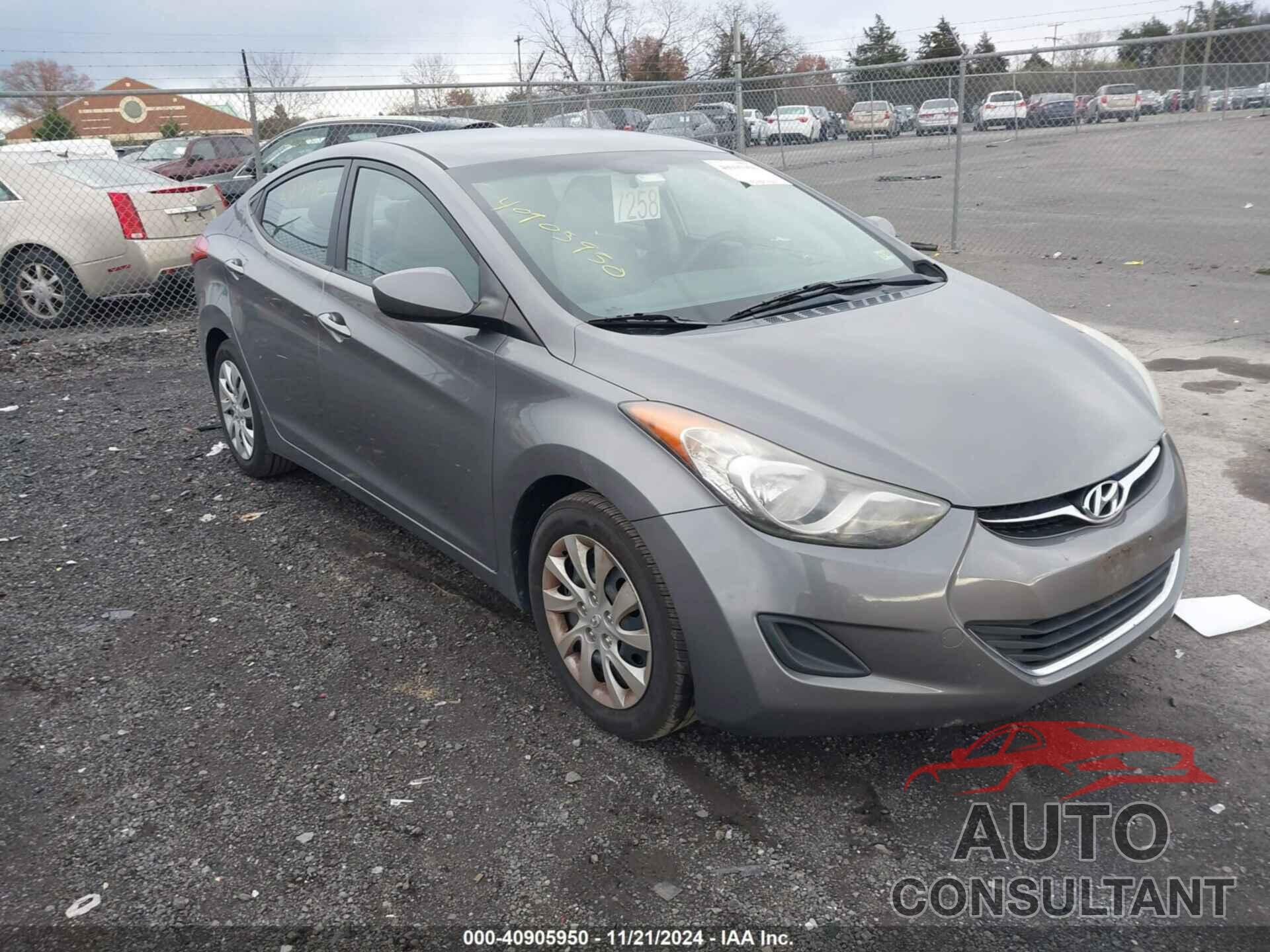 HYUNDAI ELANTRA 2012 - 5NPDH4AE7CH068766