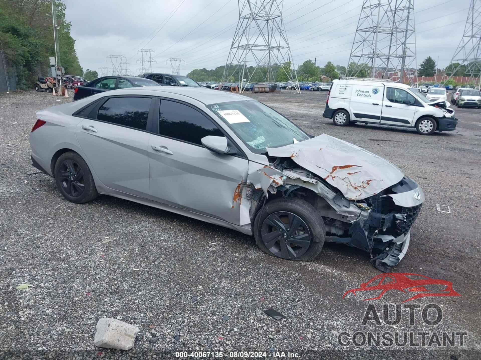 HYUNDAI ELANTRA 2021 - KMHLM4AG9MU153619