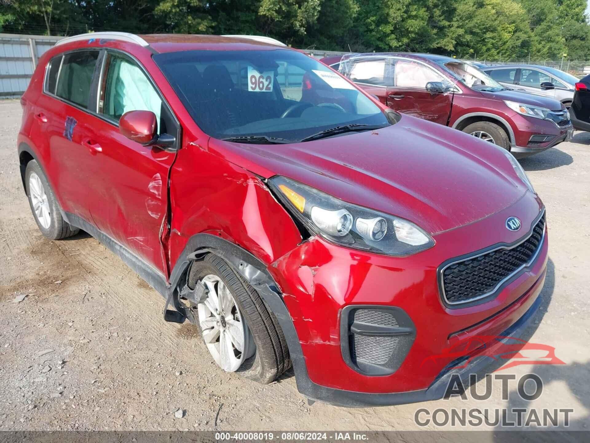 KIA SPORTAGE 2019 - KNDPM3AC7K7533308