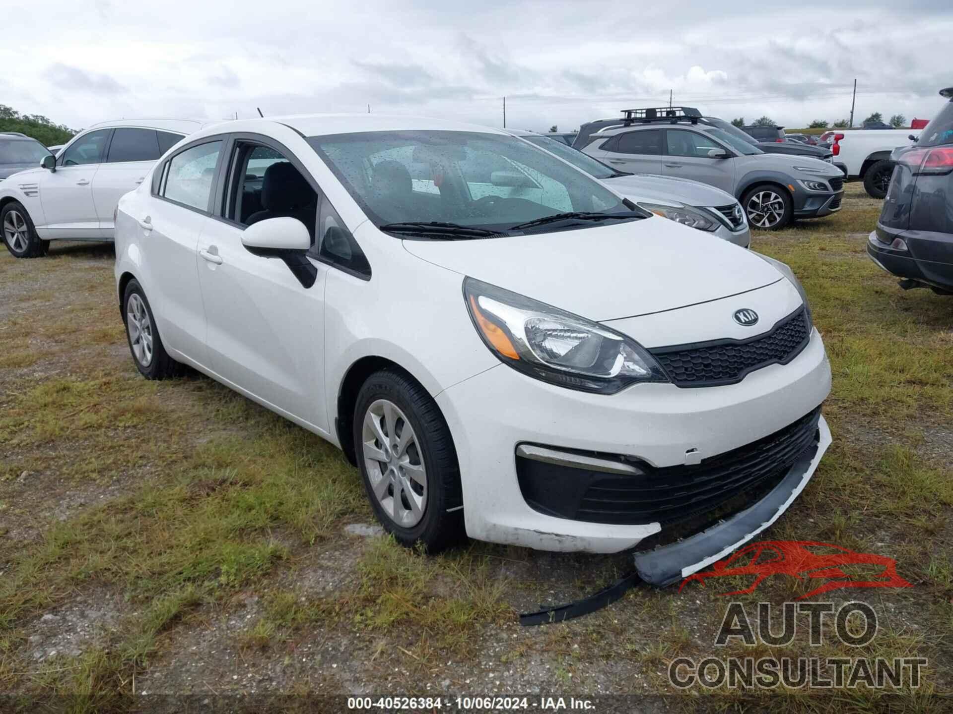 KIA RIO 2016 - KNADM4A31G6634184