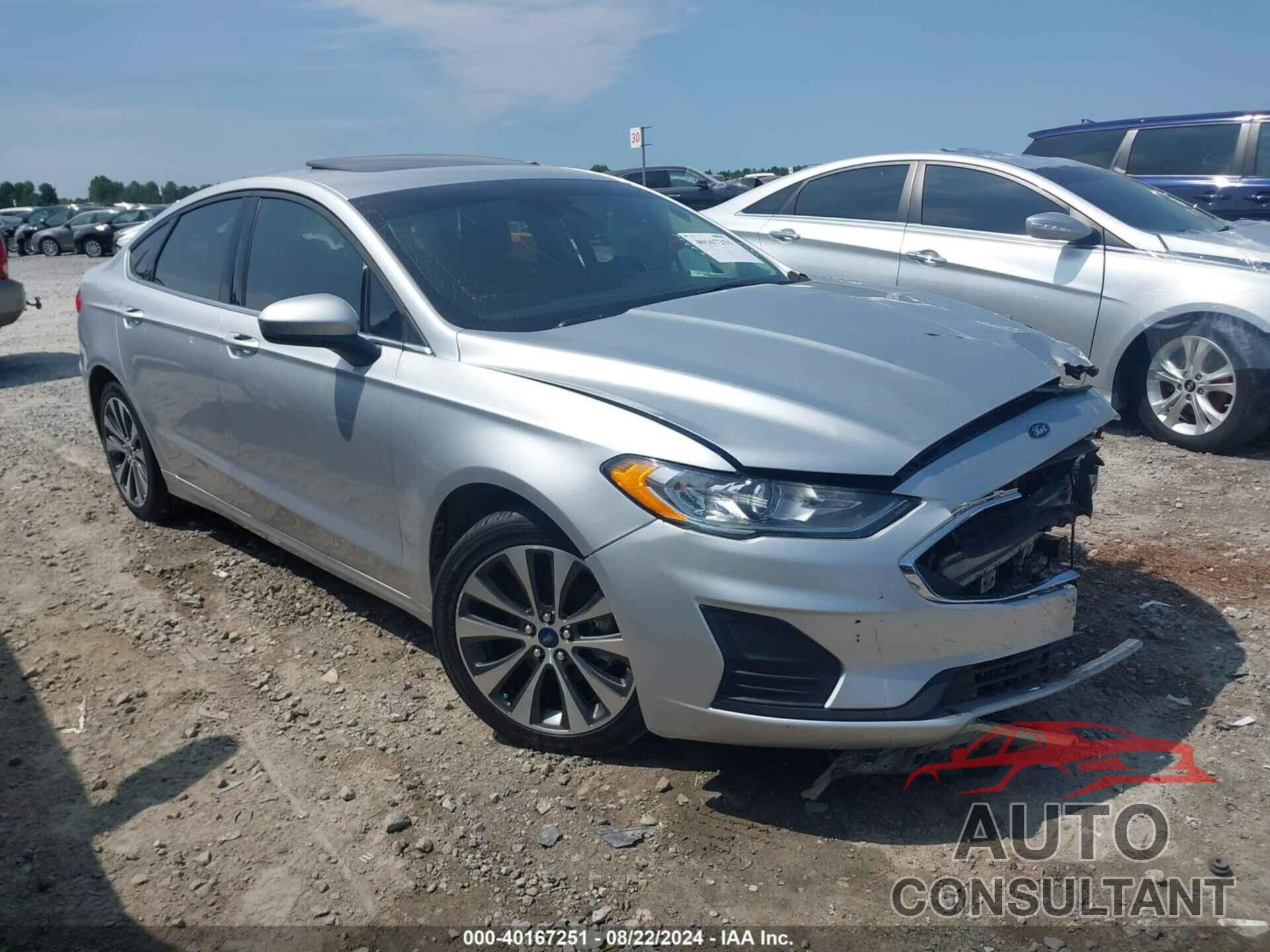 FORD FUSION 2019 - 3FA6P0T96KR269712