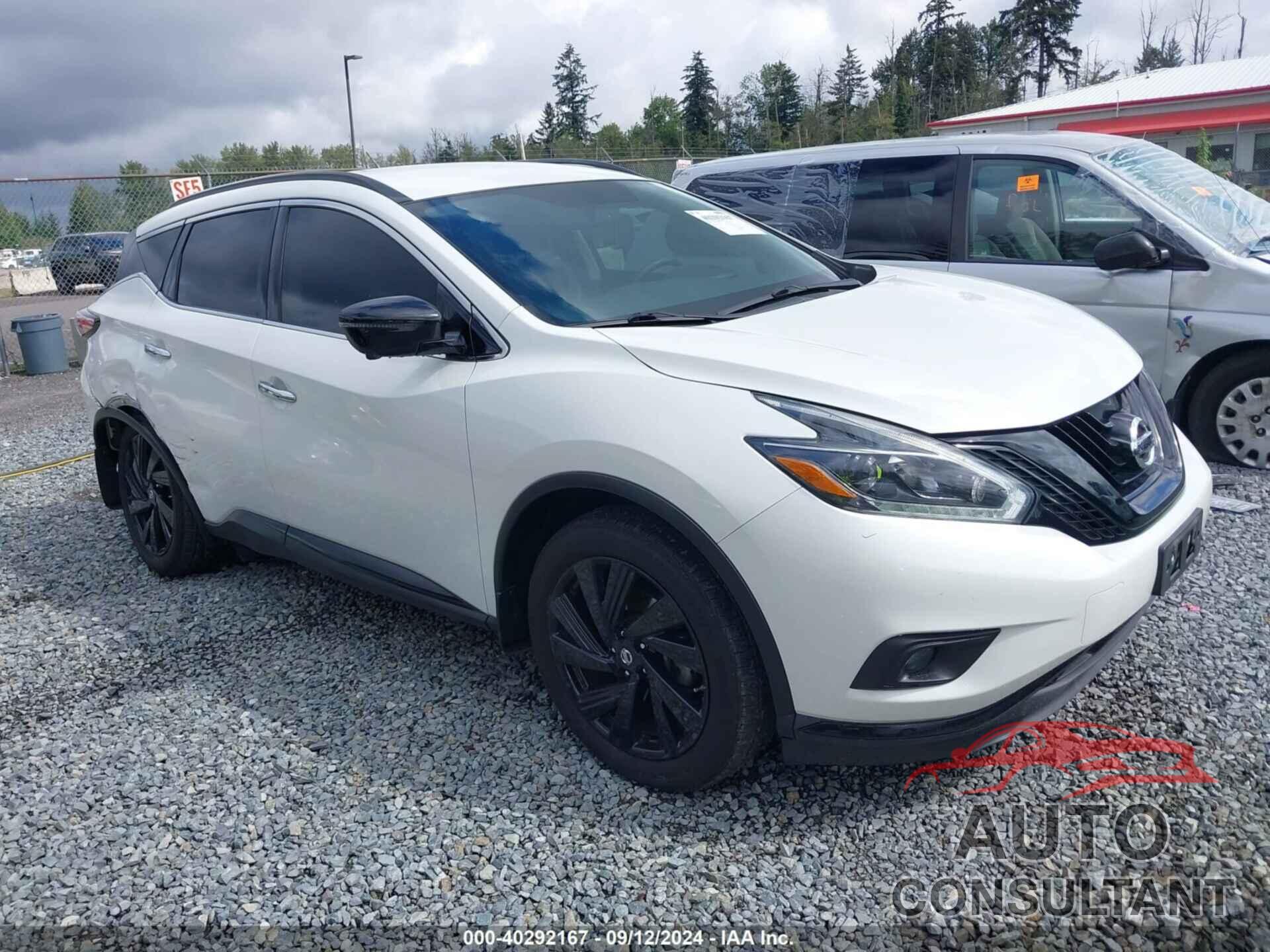 NISSAN MURANO 2018 - 5N1AZ2MH7JN130136