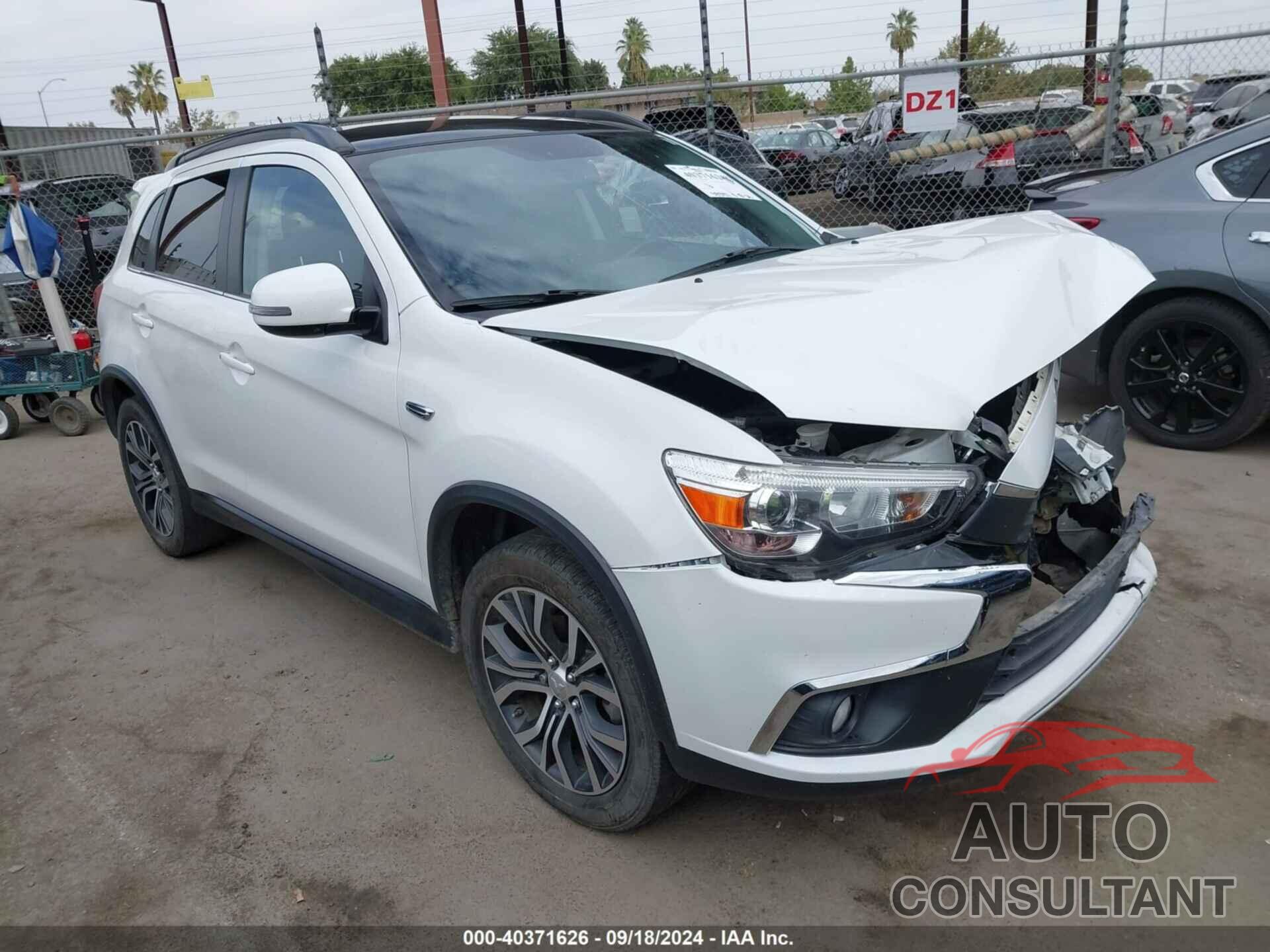 MITSUBISHI OUTLANDER SPORT 2016 - JA4AP4AW8GZ026274