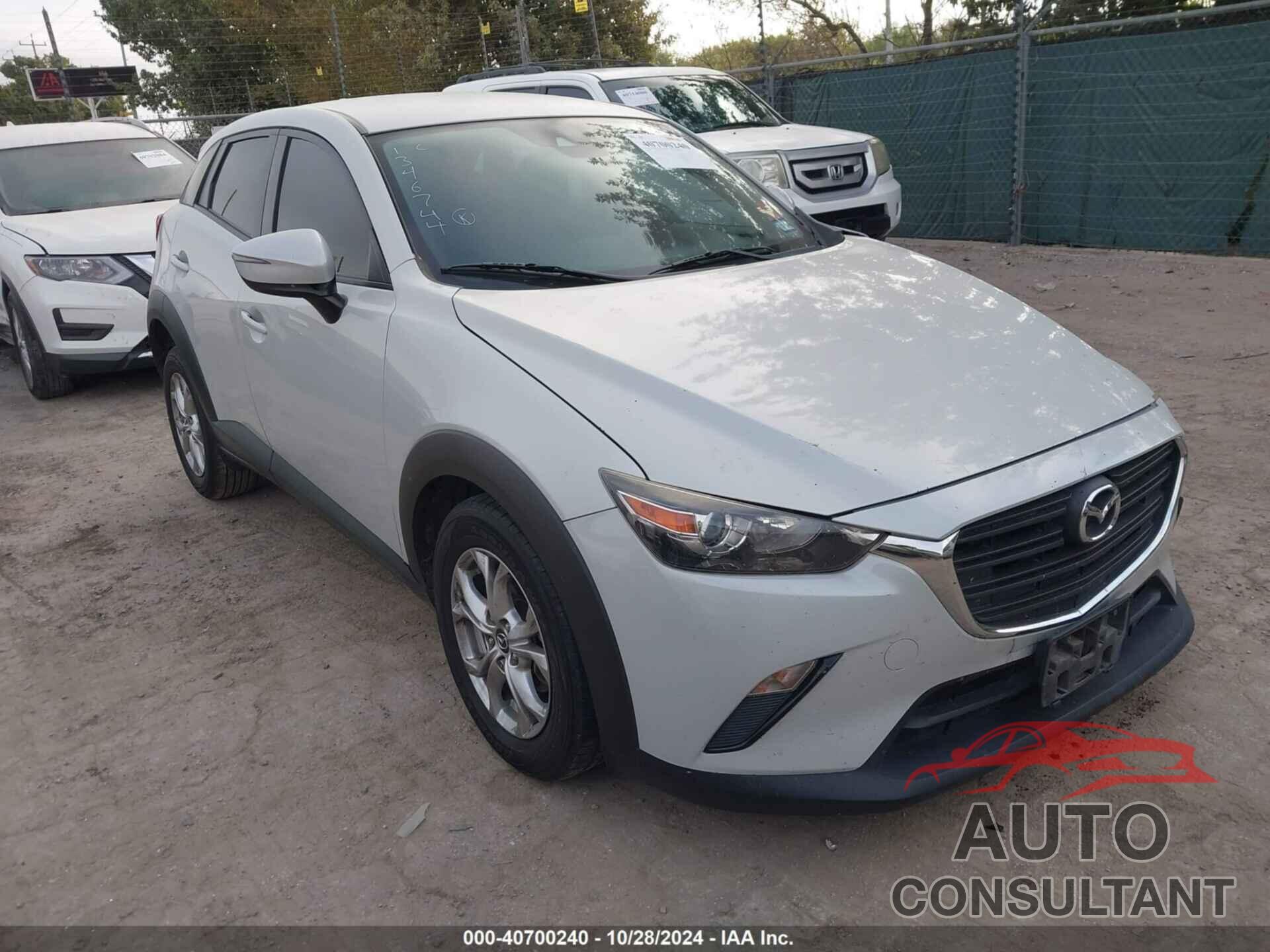 MAZDA CX-3 2019 - JM1DKDB72K0426336