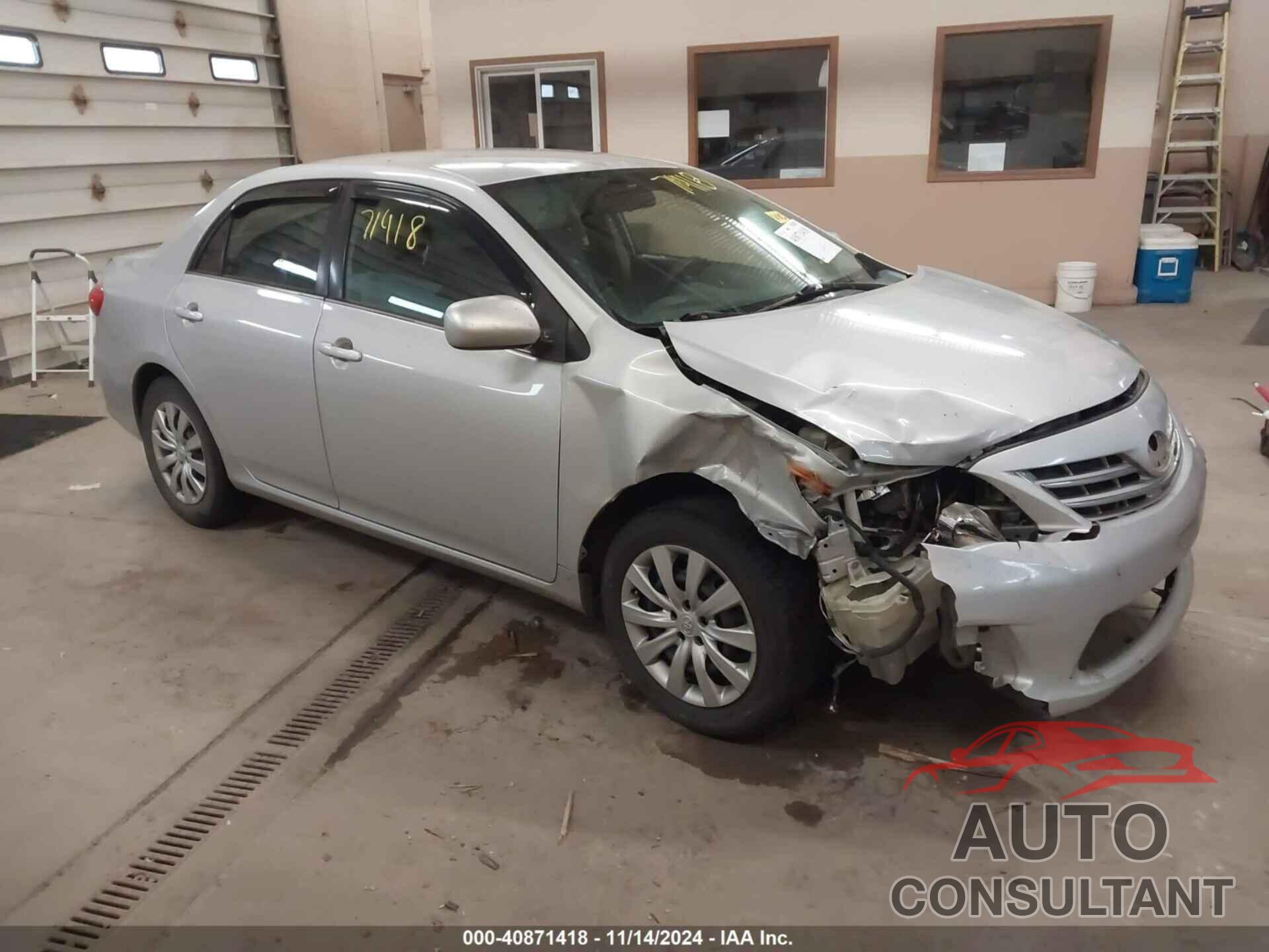 TOYOTA COROLLA 2013 - 2T1BU4EE2DC115722