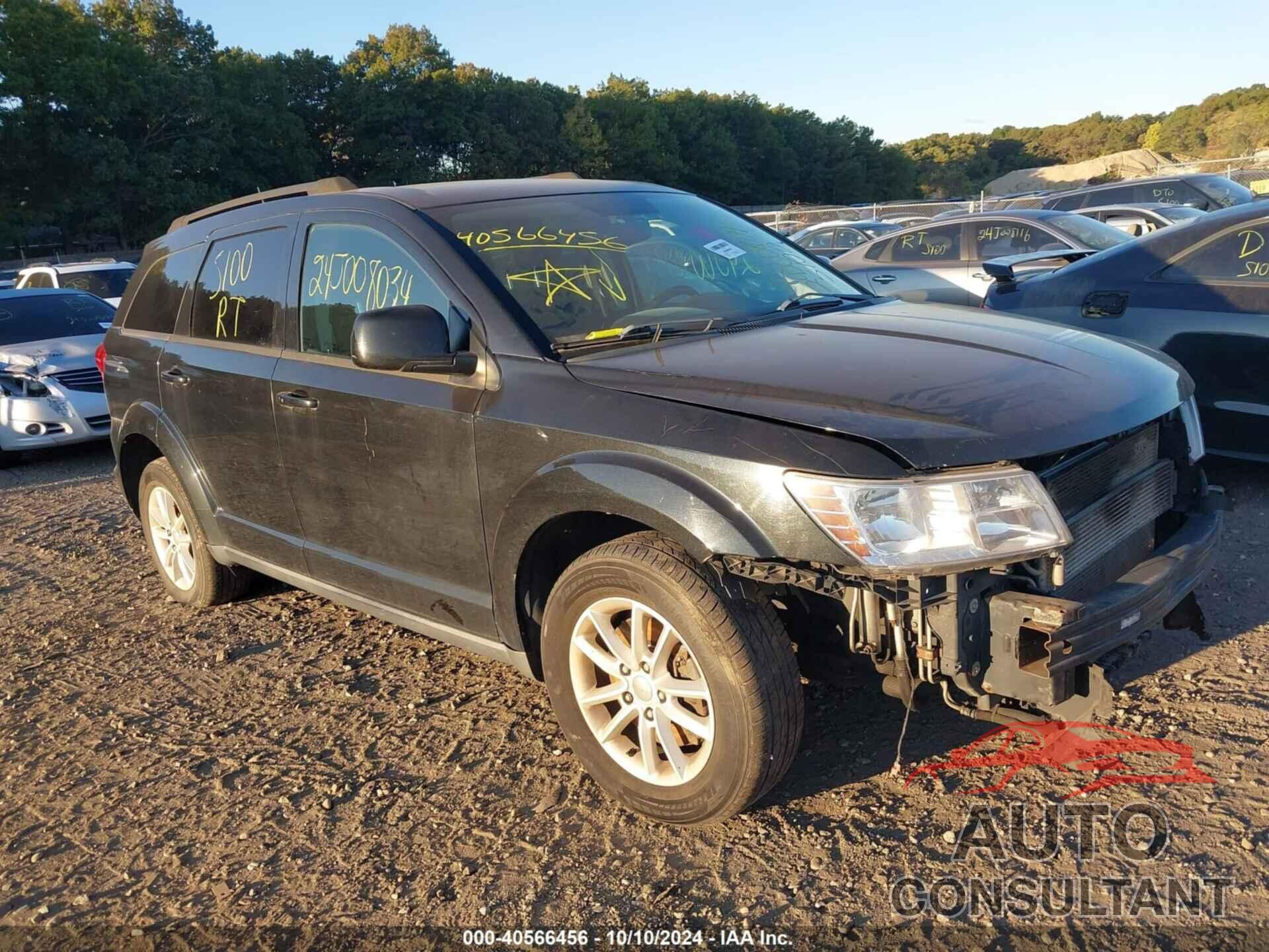 DODGE JOURNEY 2013 - 3C4PDCBG4DT727150