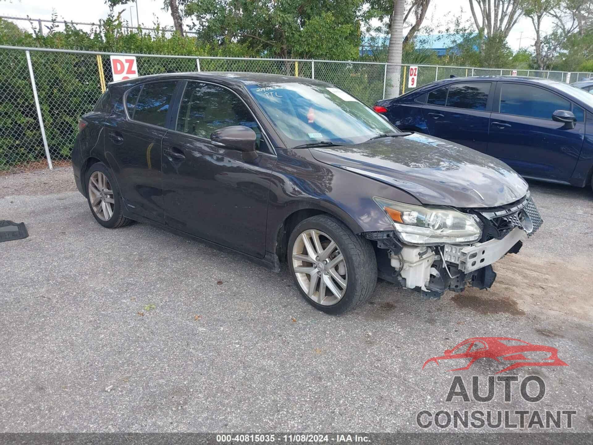 LEXUS CT 200H 2015 - JTHKD5BHXF2246076