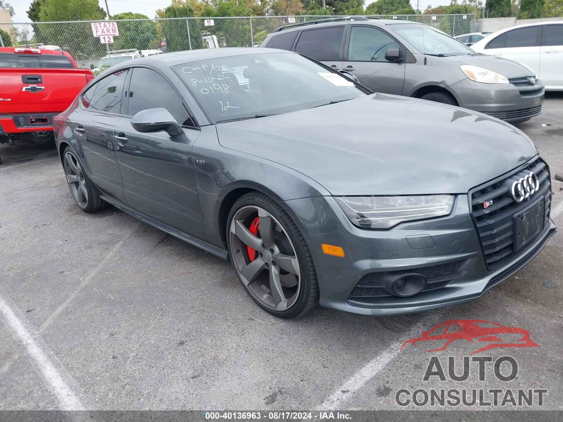 AUDI S7 2018 - WAU2FAFC4JN060198