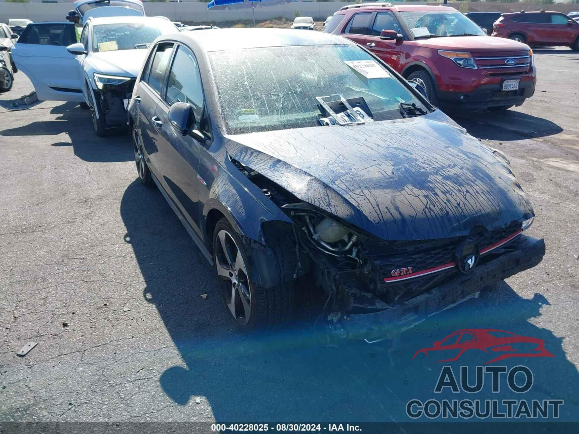 VOLKSWAGEN GOLF GTI 2019 - 3VW6T7AU1KM032481