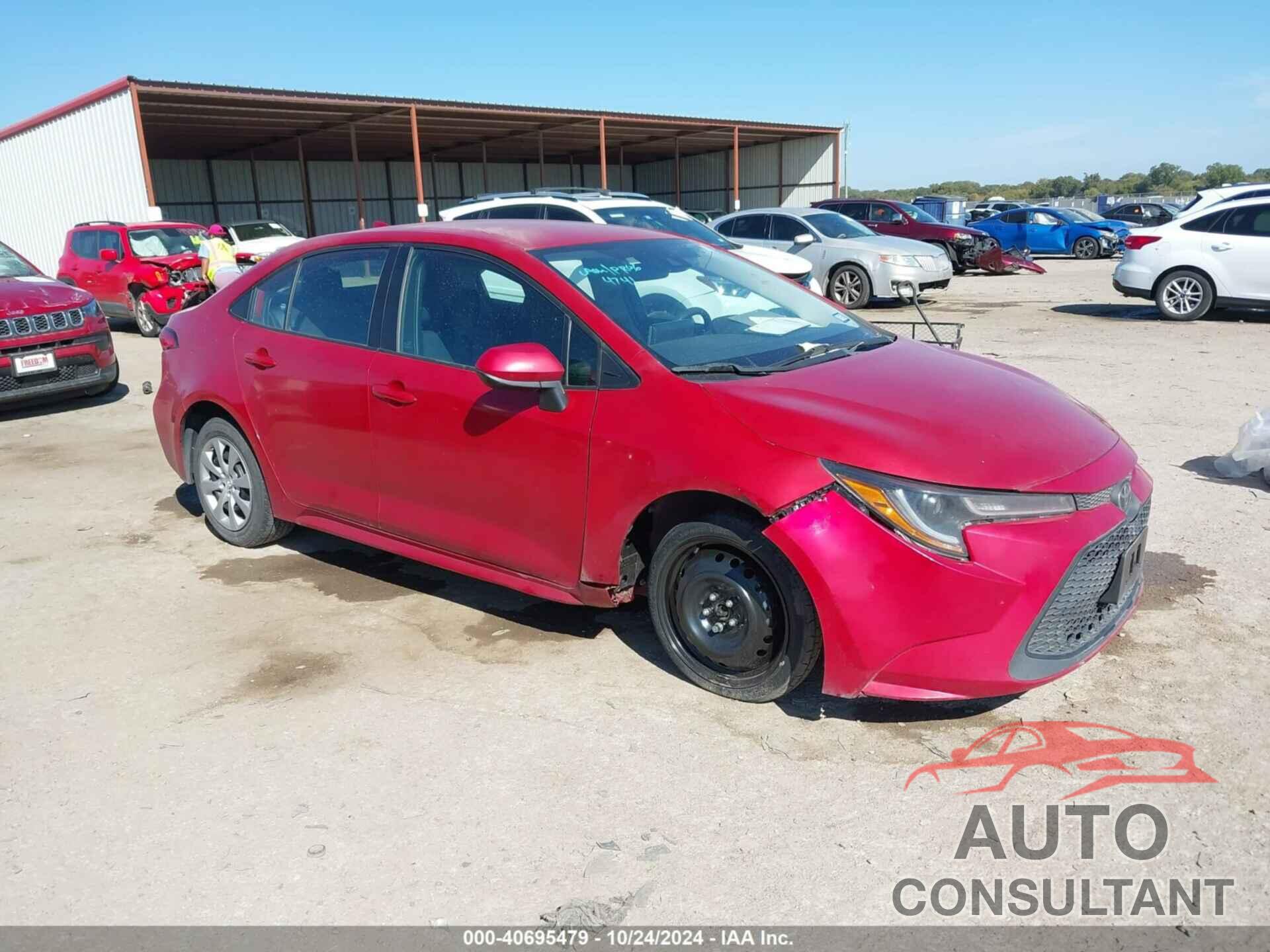 TOYOTA COROLLA 2021 - 5YFEPMAE6MP205210