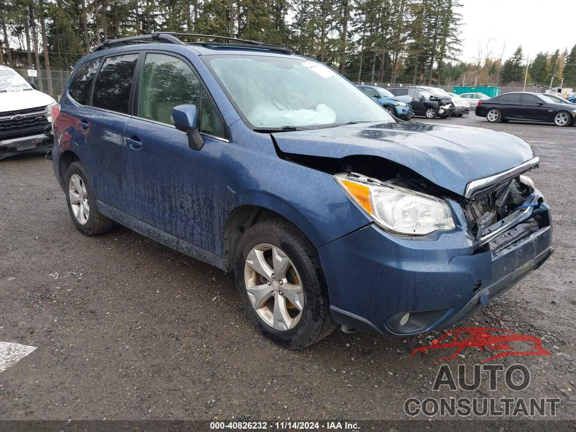 SUBARU FORESTER 2014 - JF2SJAPCXEH544625