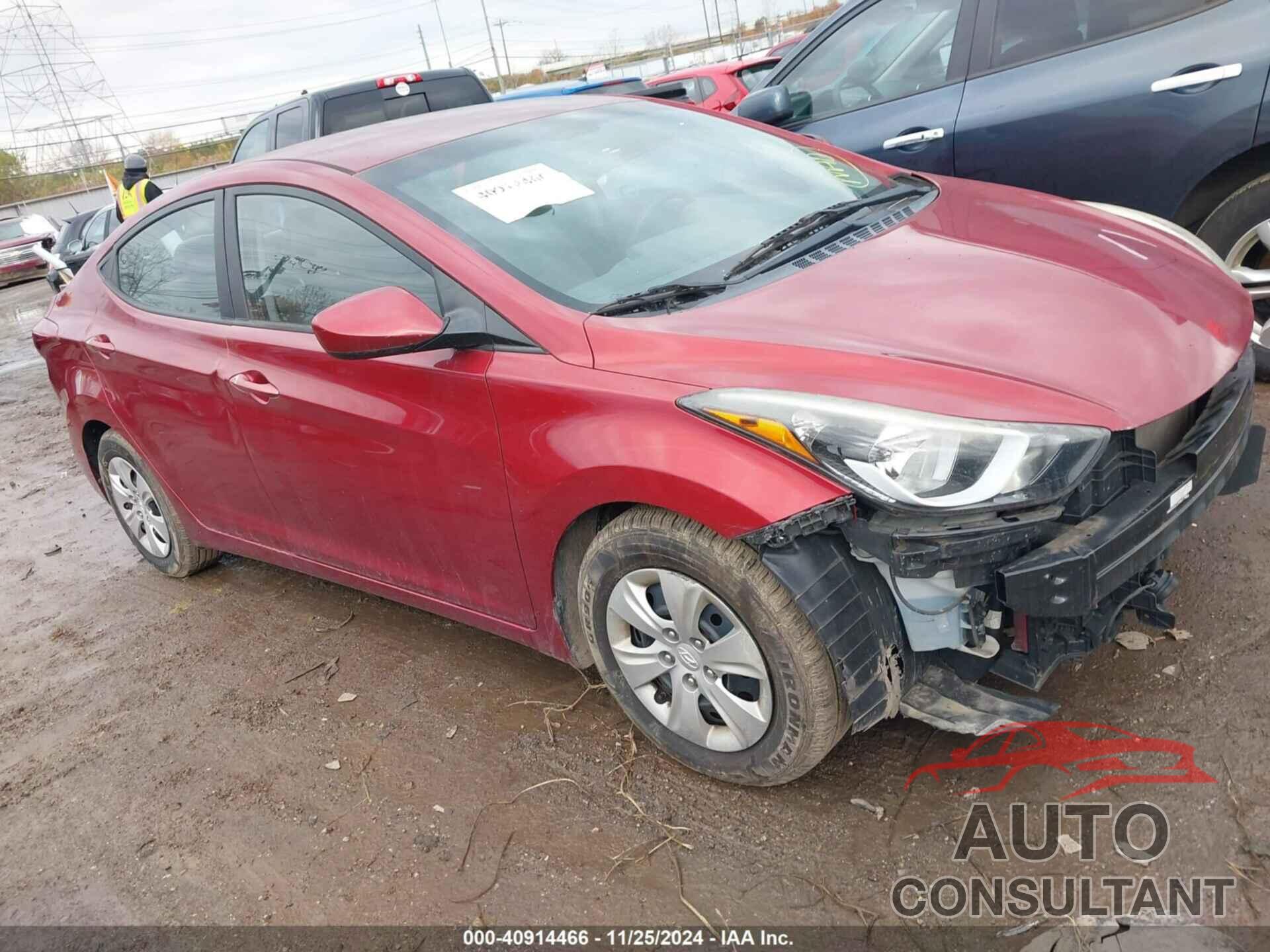 HYUNDAI ELANTRA 2016 - 5NPDH4AE9GH674107