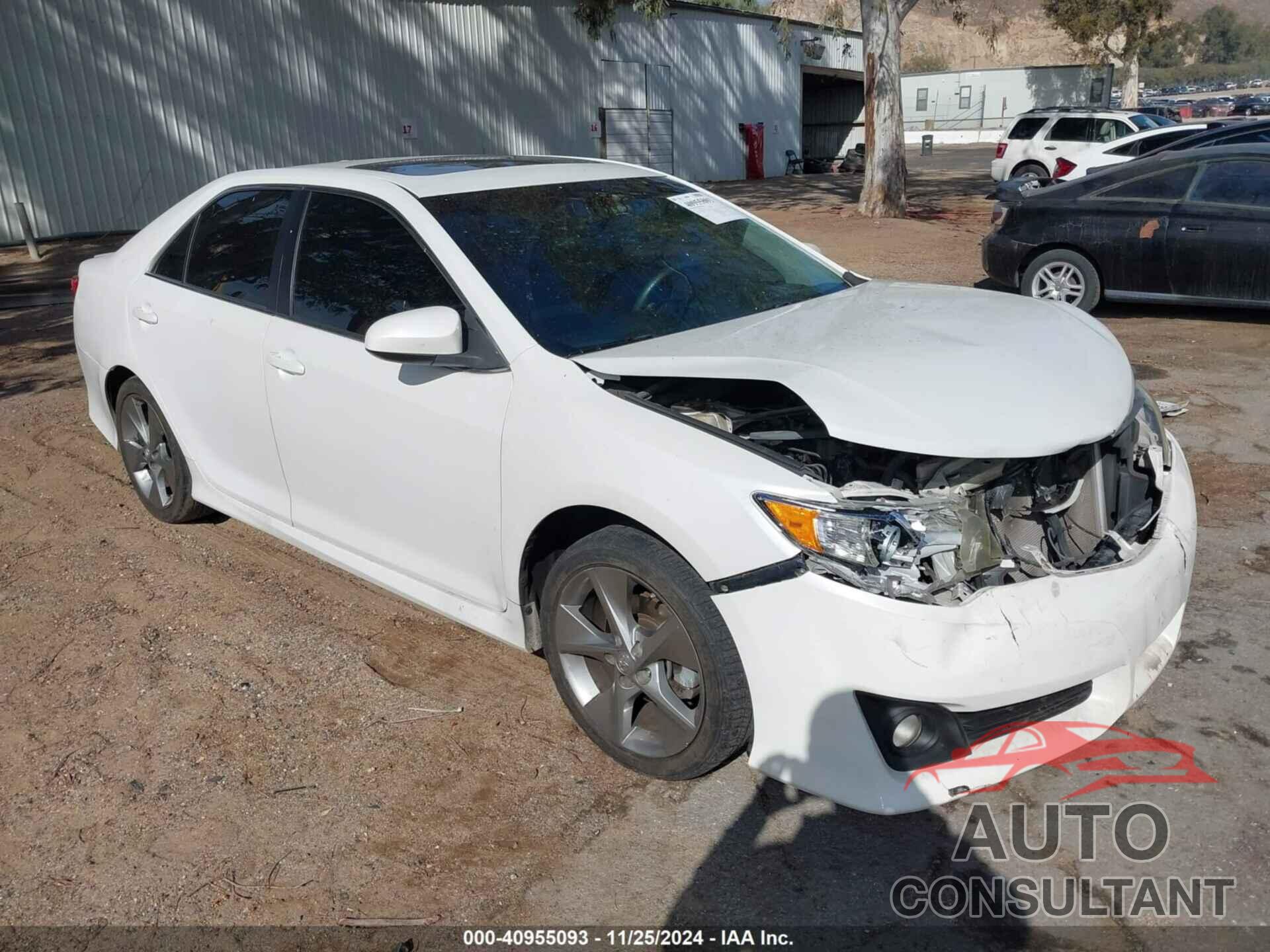 TOYOTA CAMRY 2012 - 4T1BF1FK5CU625928