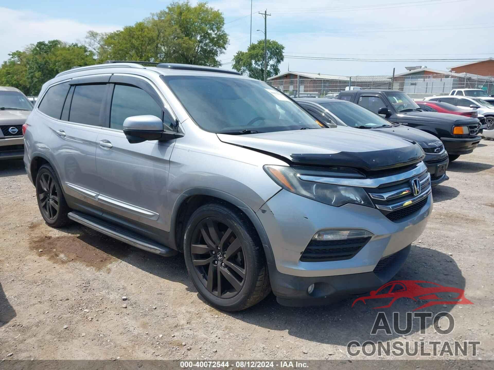 HONDA PILOT 2016 - 5FNYF5H80GB033682