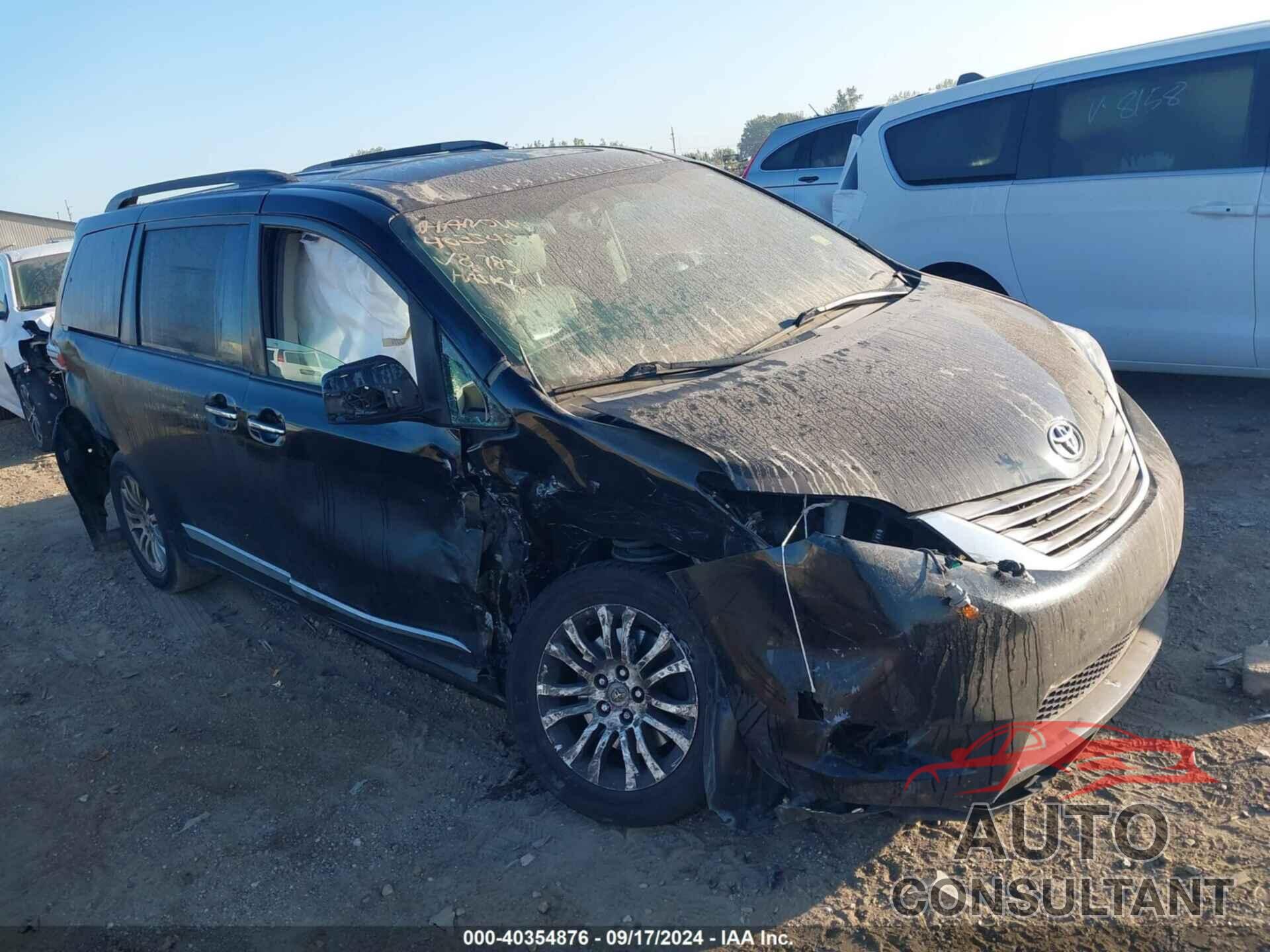 TOYOTA SIENNA 2017 - 5TDYZ3DC7HS888785