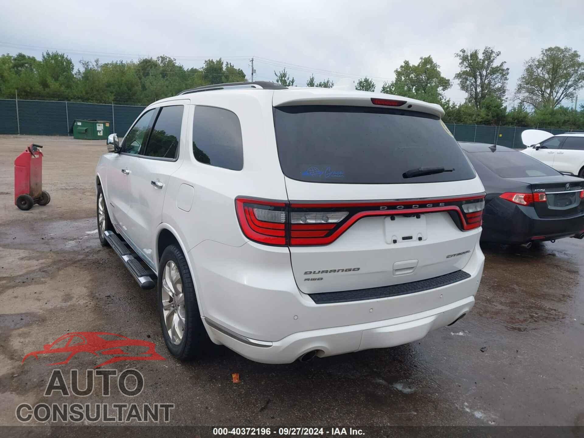 DODGE DURANGO 2017 - 1C4SDJET5HC623372