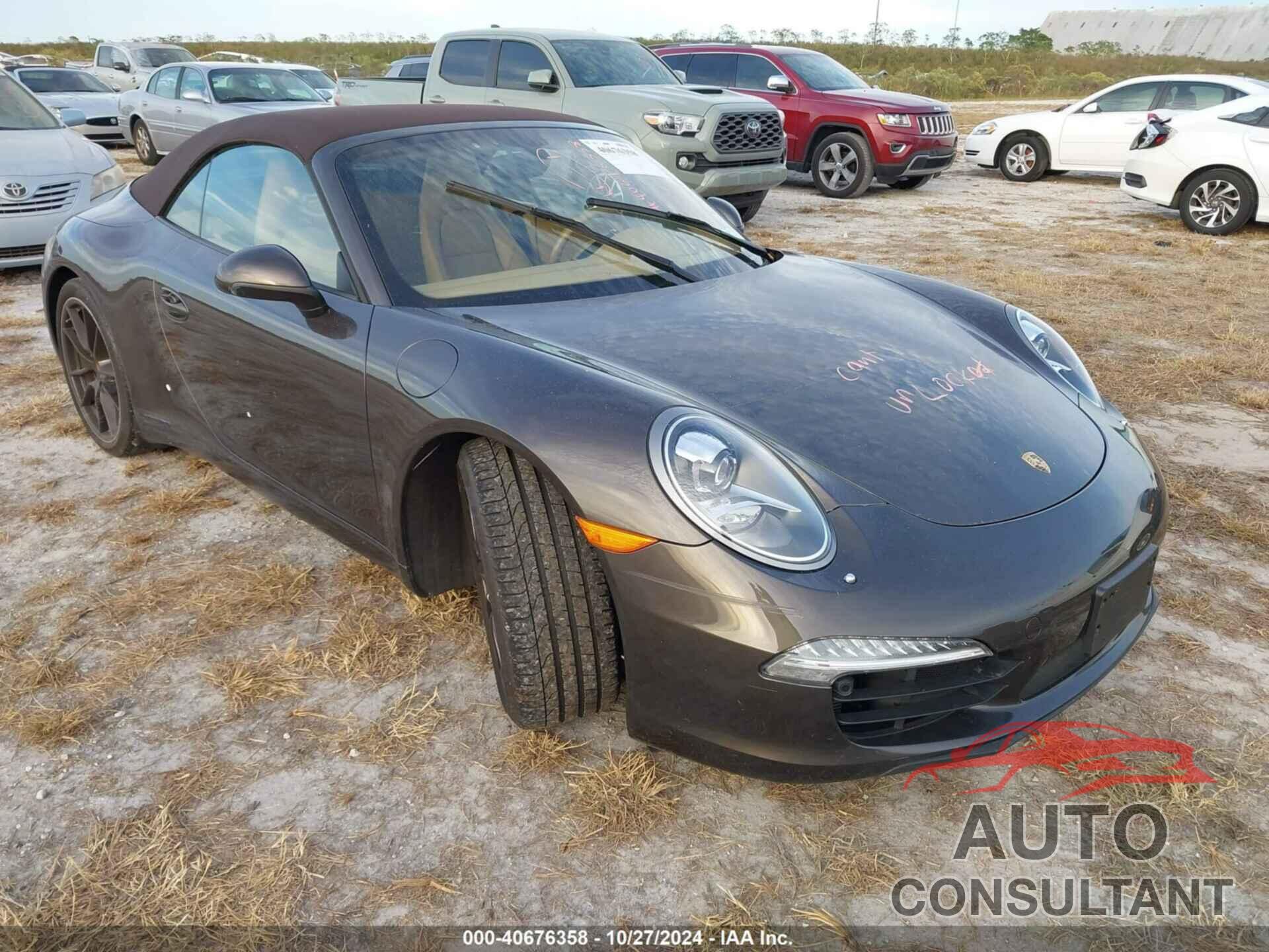 PORSCHE 911 2014 - WP0CB2A93ES154083