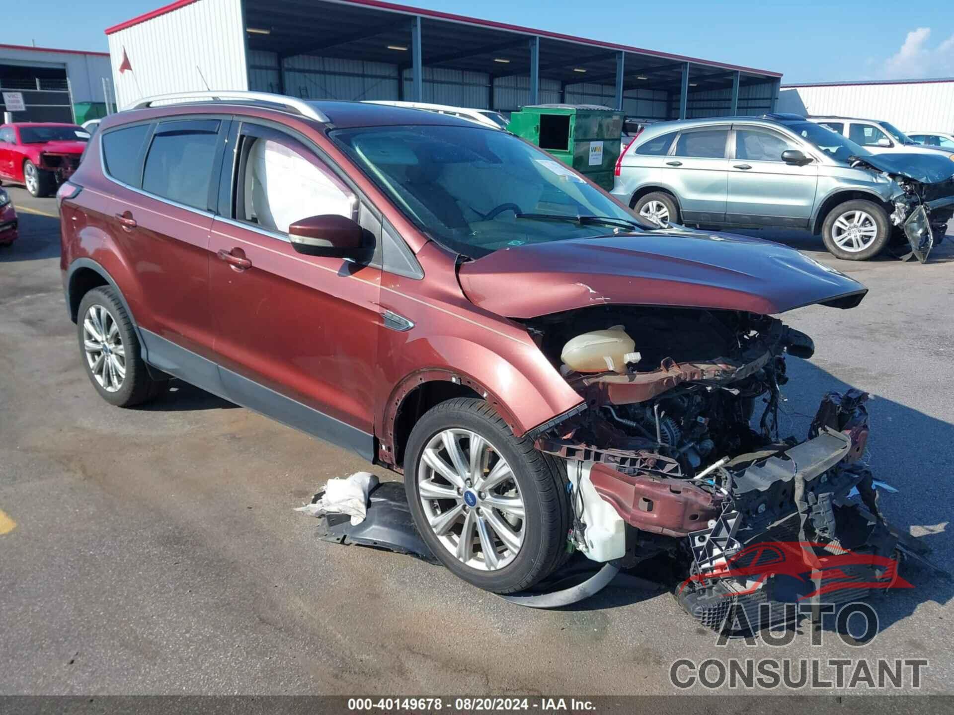 FORD ESCAPE 2018 - 1FMCU9J98JUB50396