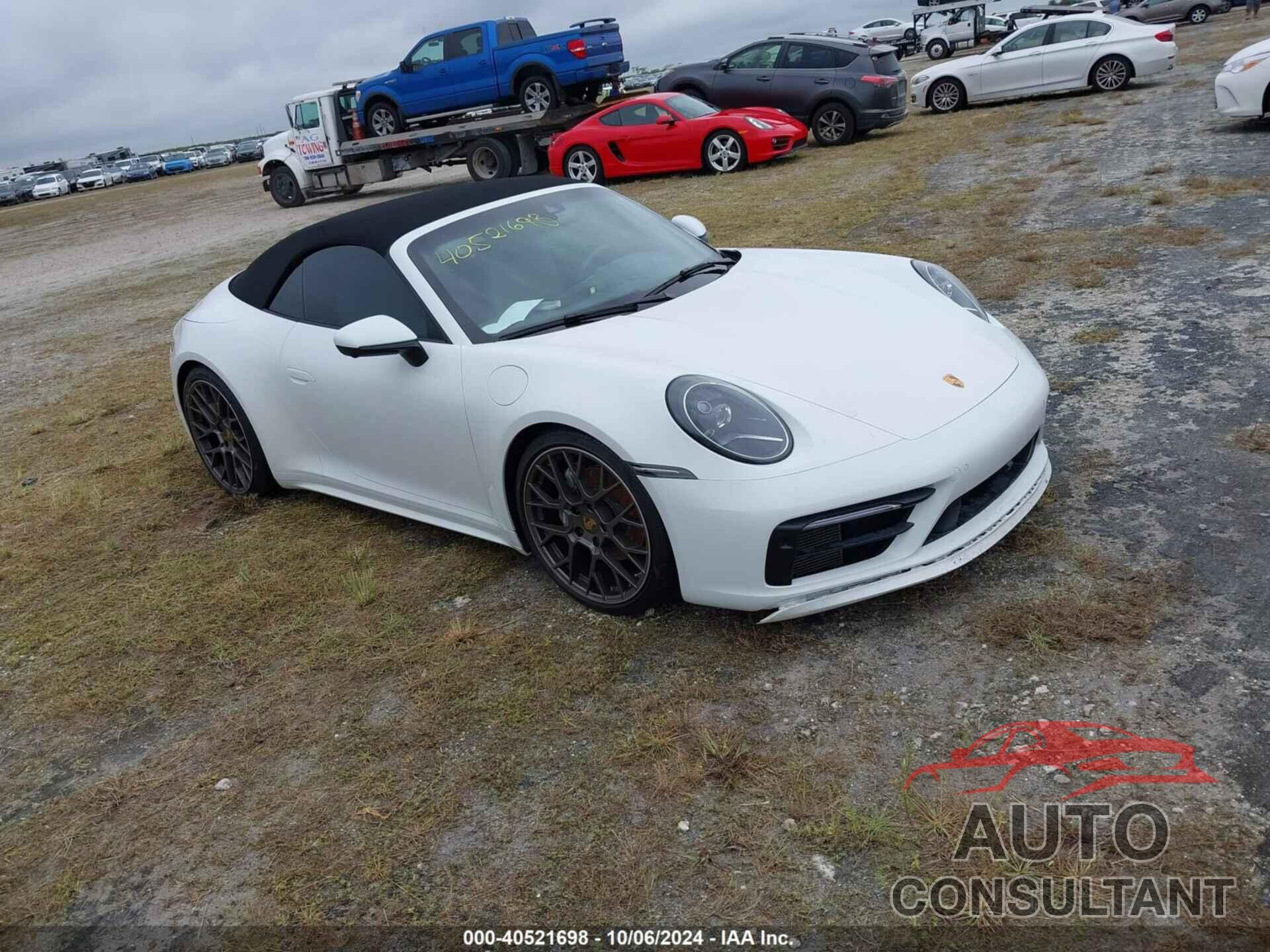 PORSCHE 911 2021 - WP0CA2A98MS239910