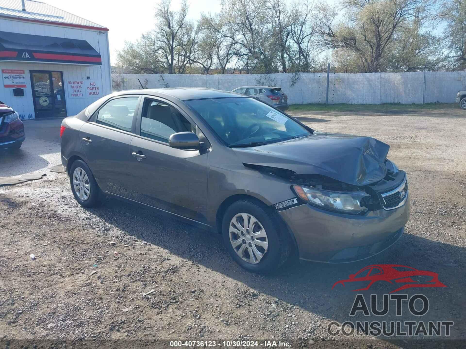 KIA FORTE 2011 - KNAFU4A20B5449302