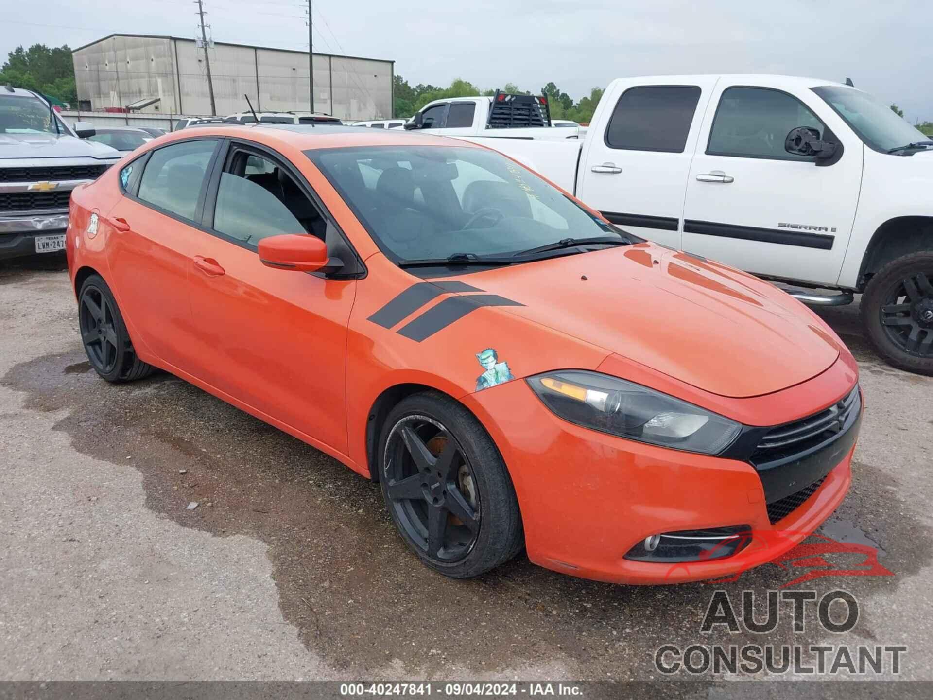 DODGE DART 2015 - 1C3CDFEB7FD311297