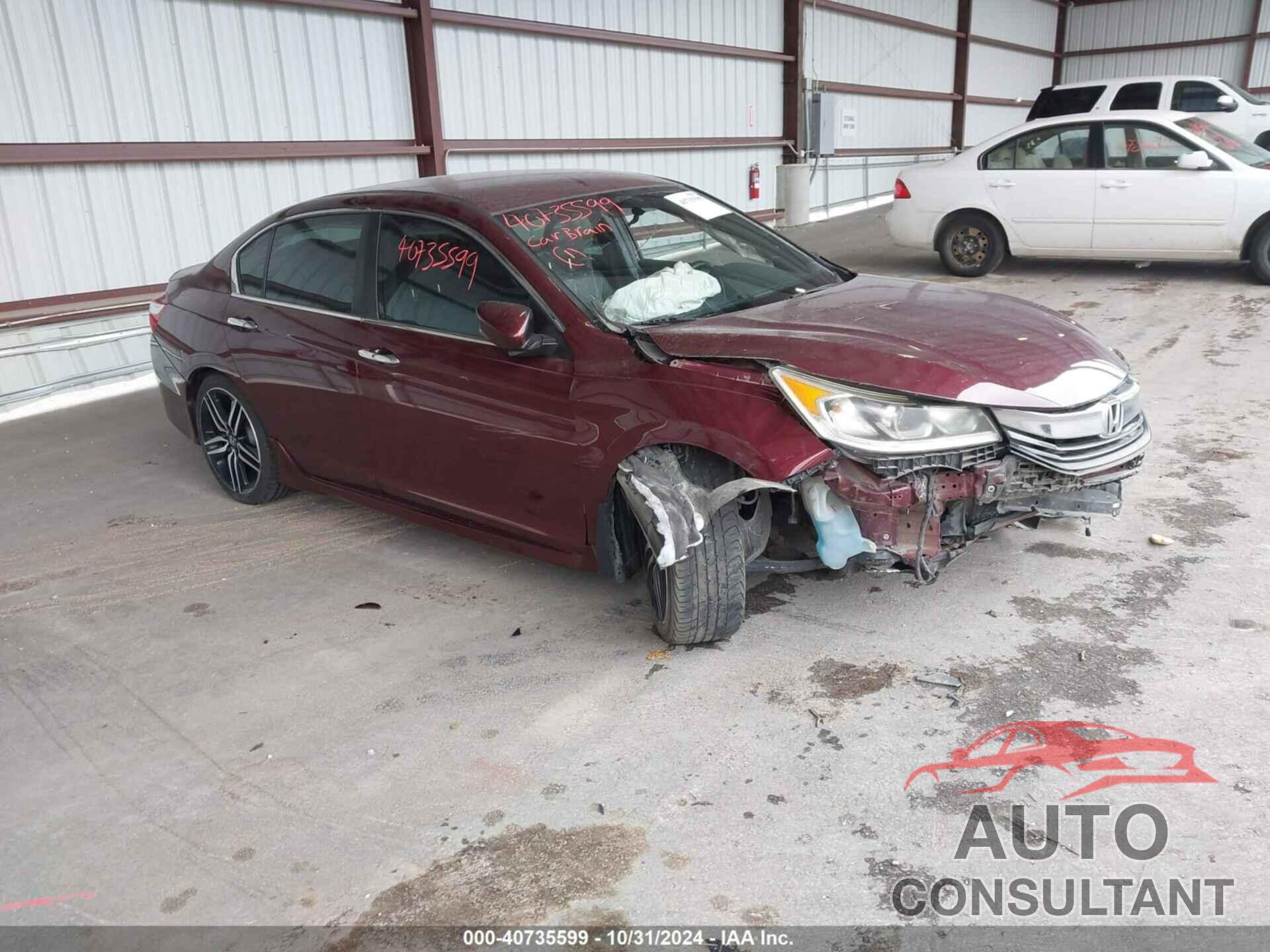 HONDA ACCORD 2017 - 1HGCR2F13HA055760