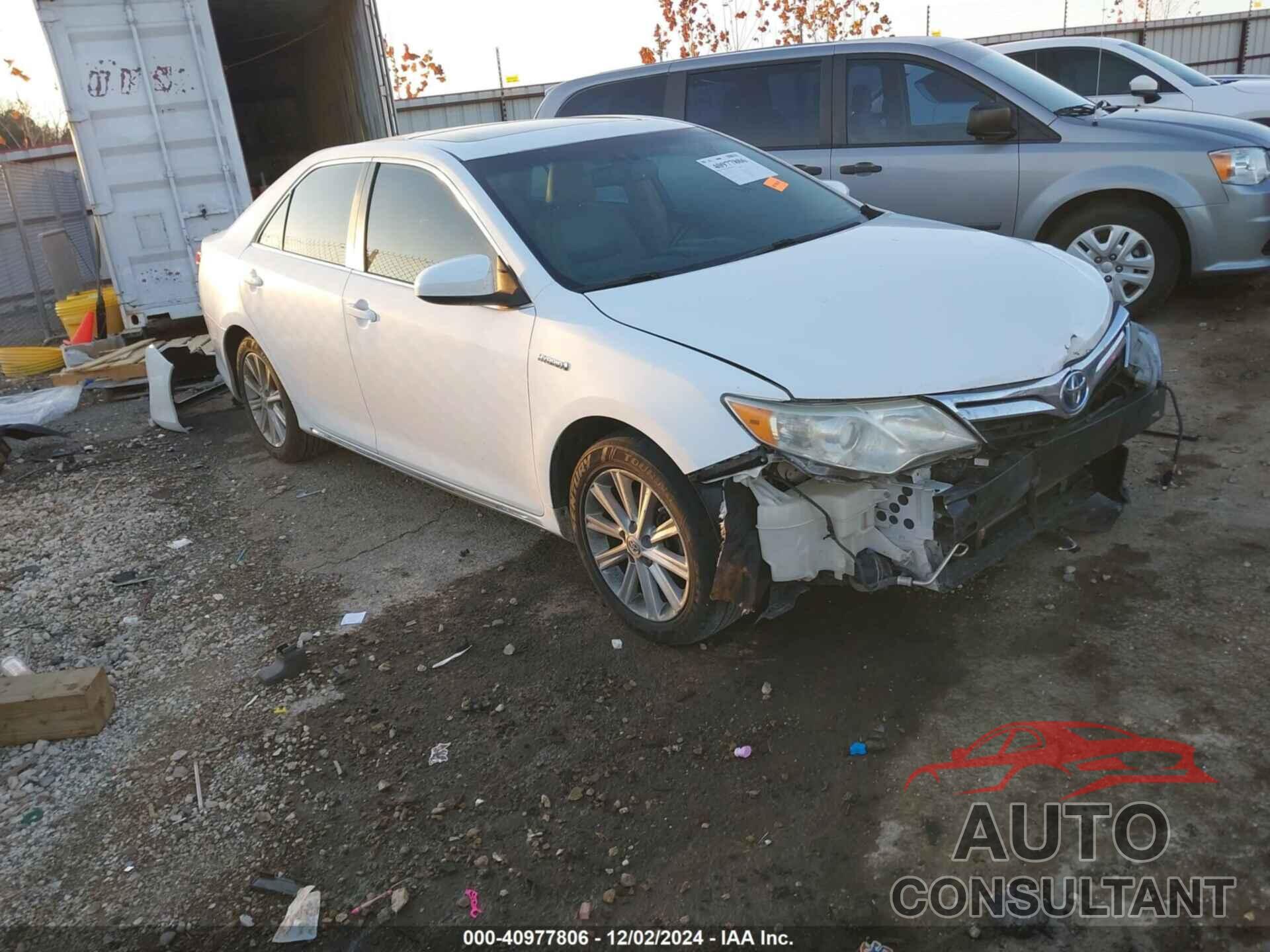 TOYOTA CAMRY HYBRID 2014 - 4T1BD1FK3EU111049