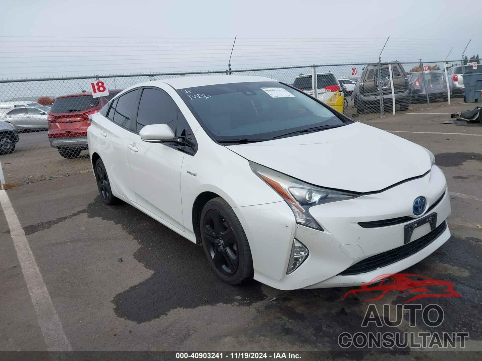 TOYOTA PRIUS 2016 - JTDKARFUXG3000956