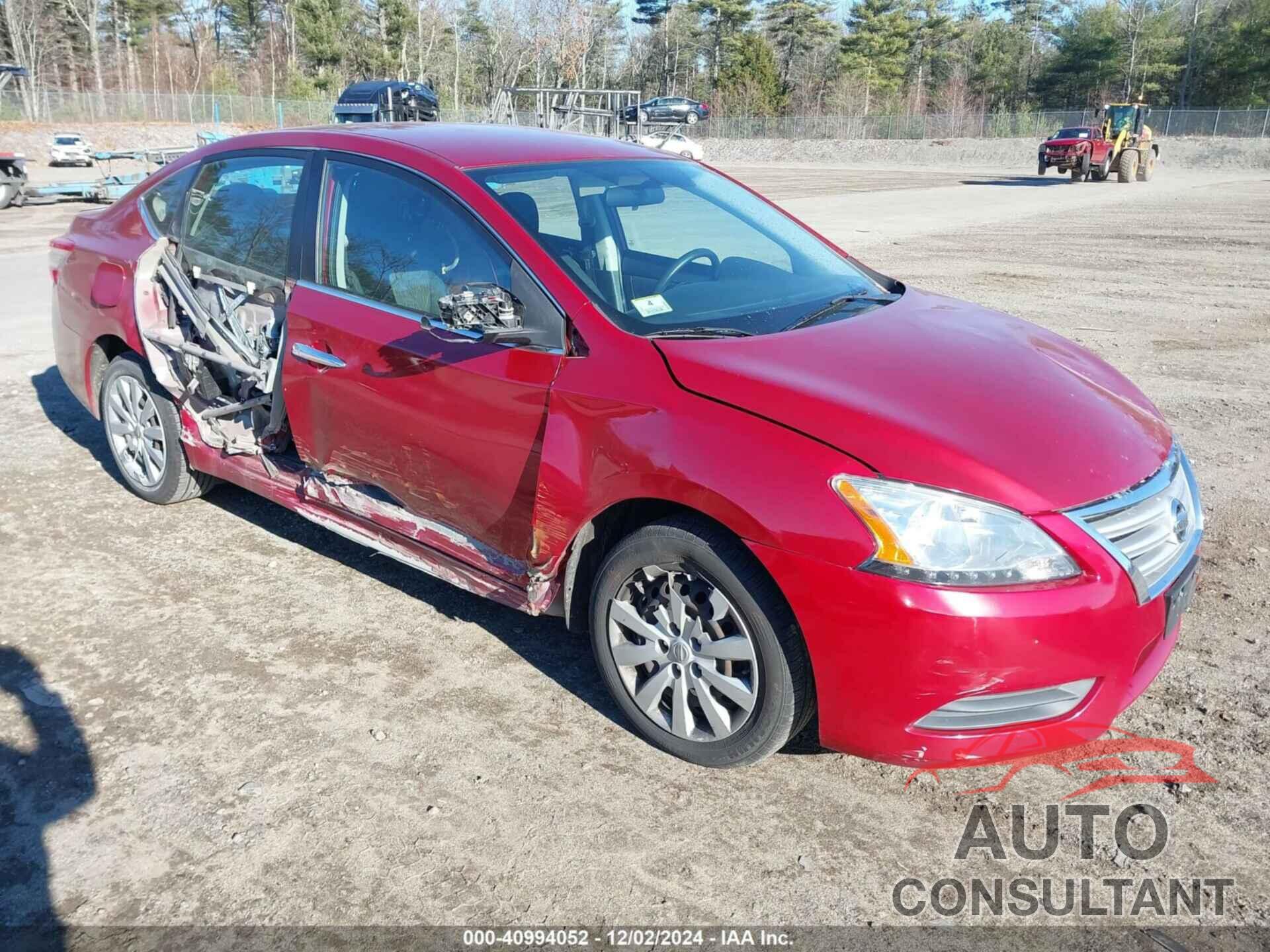NISSAN SENTRA 2014 - 3N1AB7AP2EY283665