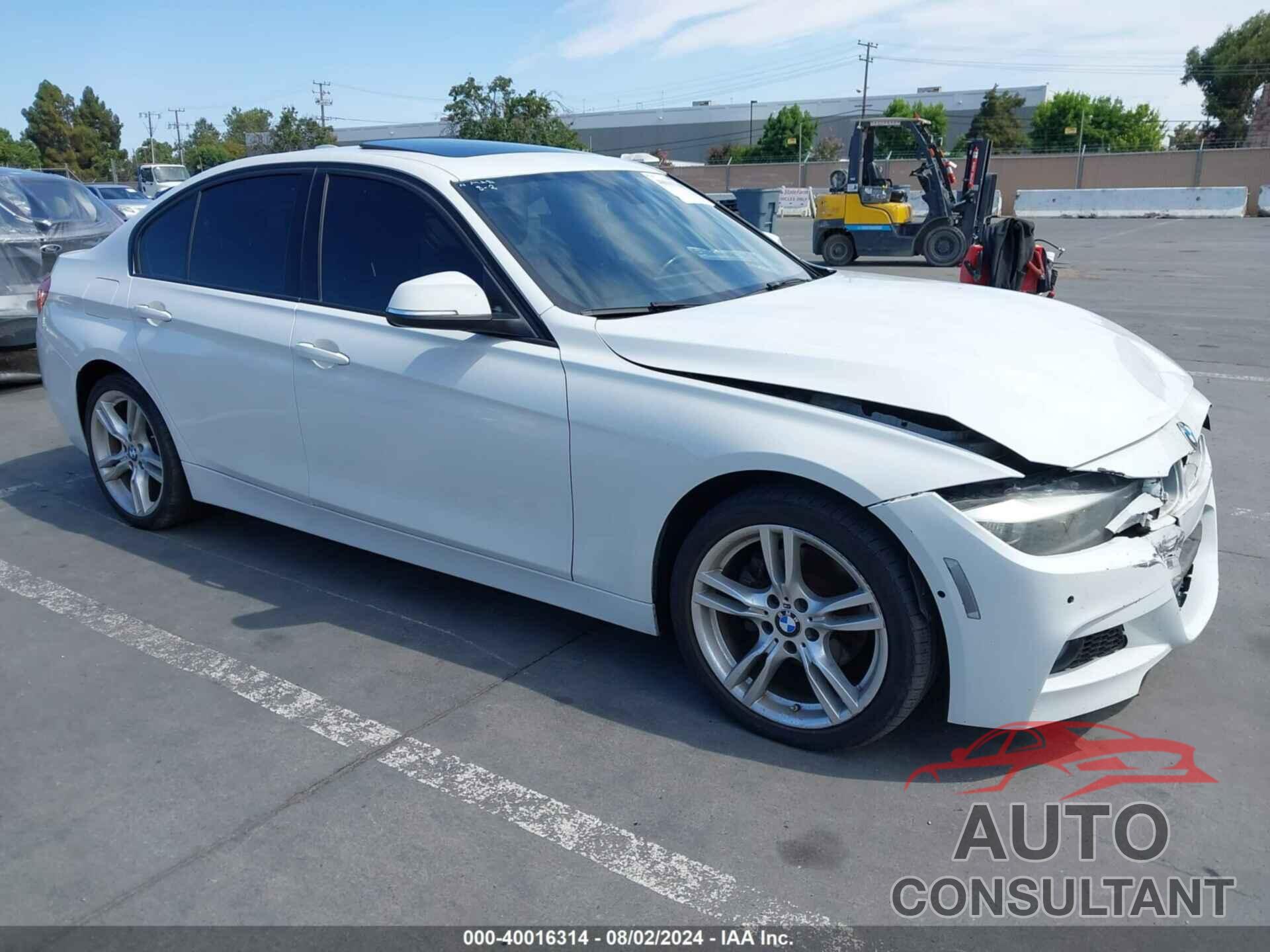 BMW 328I 2016 - WBA8E9G54GNT82764