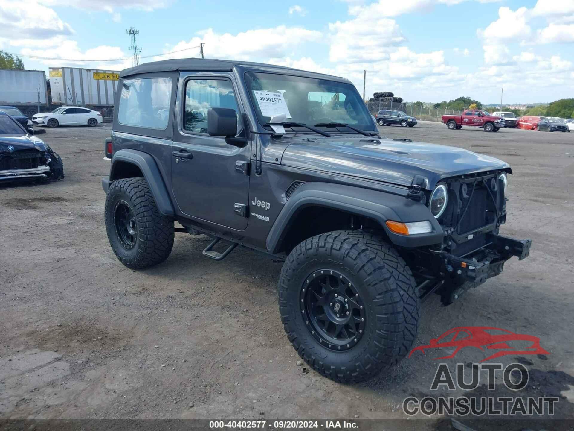 JEEP WRANGLER 2019 - 1C4GJXAG1KW557435