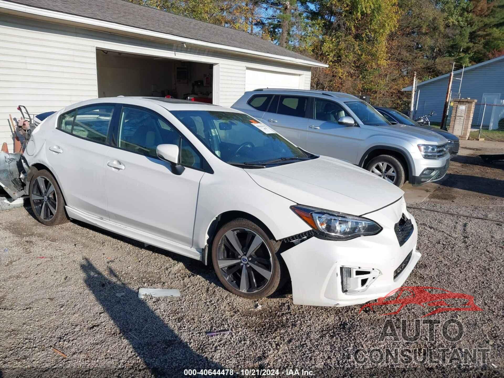SUBARU IMPREZA 2017 - 4S3GKAL60H3611624