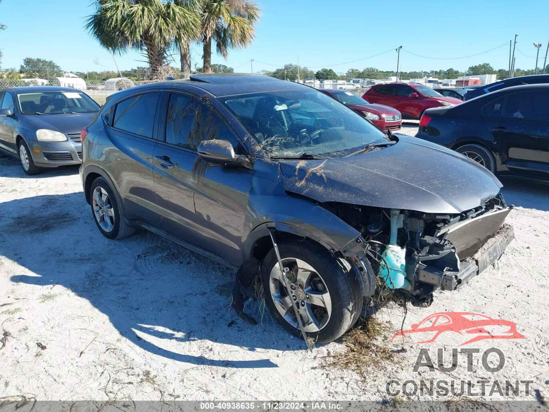 HONDA HR-V 2017 - 3CZRU5H54HM720526