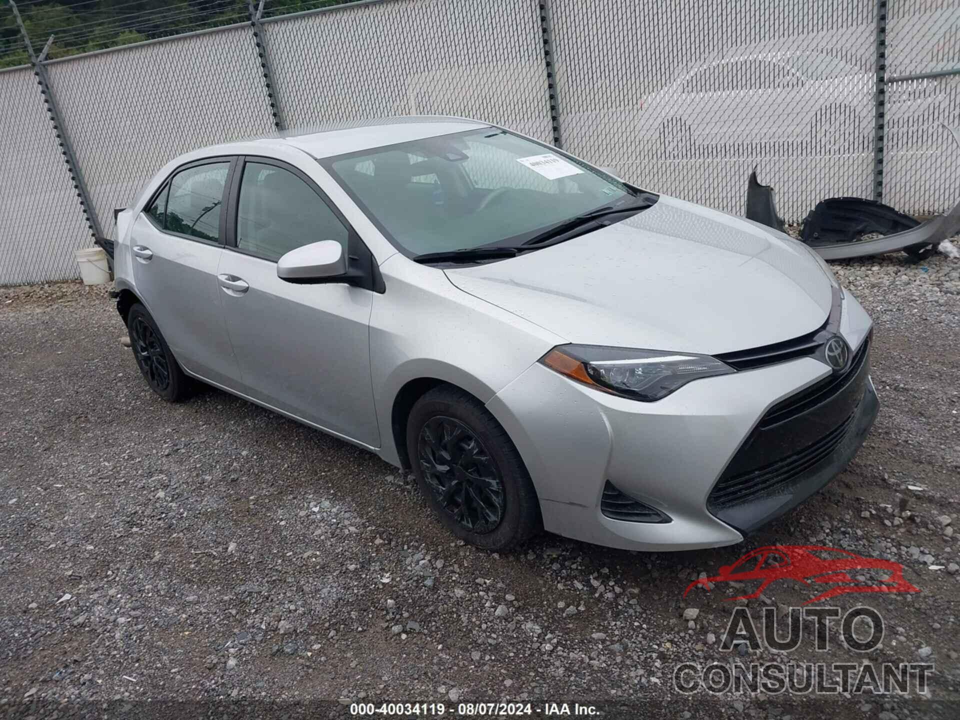 TOYOTA COROLLA 2019 - 2T1BURHE6KC202383