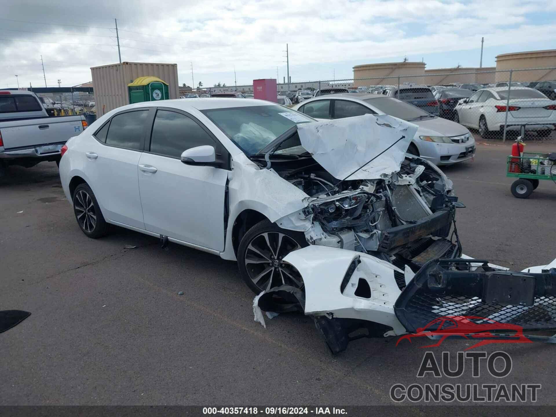 TOYOTA COROLLA 2019 - 5YFBURHE4KP896071
