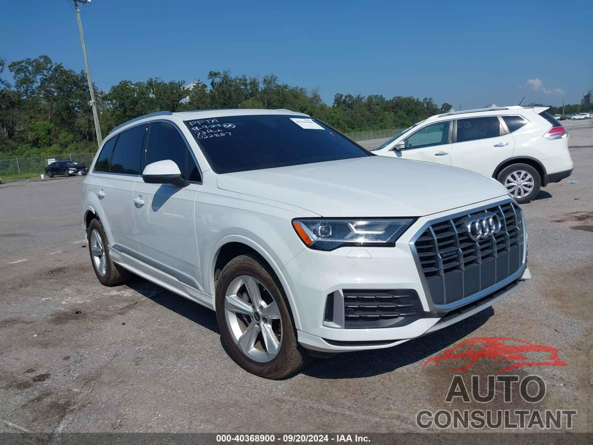 AUDI Q7 2022 - WA1AJBF78ND022887