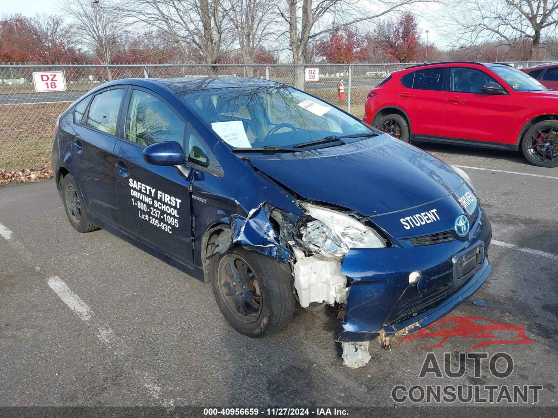 TOYOTA PRIUS 2014 - JTDKN3DU3E1748994