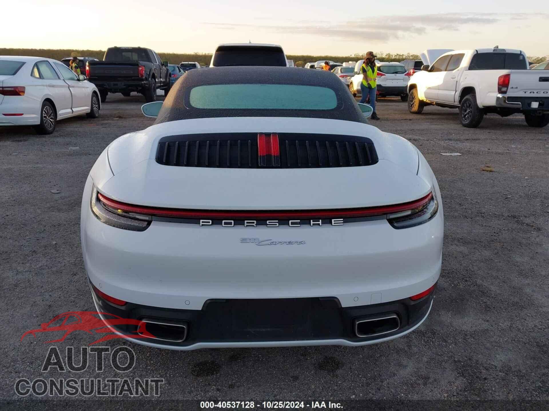 PORSCHE 911 2021 - WP0CA2A95MS239802