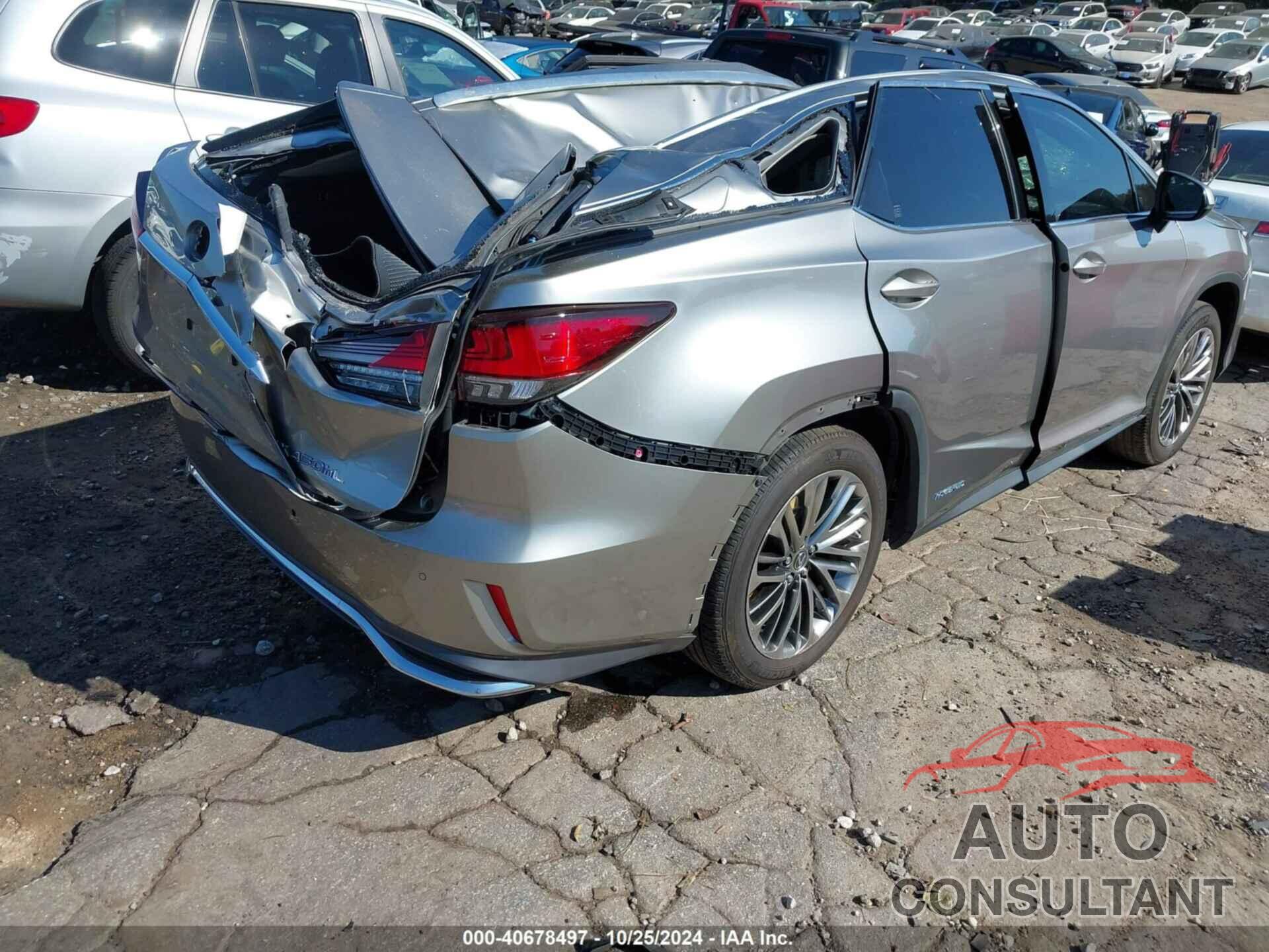 LEXUS RX 450HL 2020 - JTJJGKFA7L2013877
