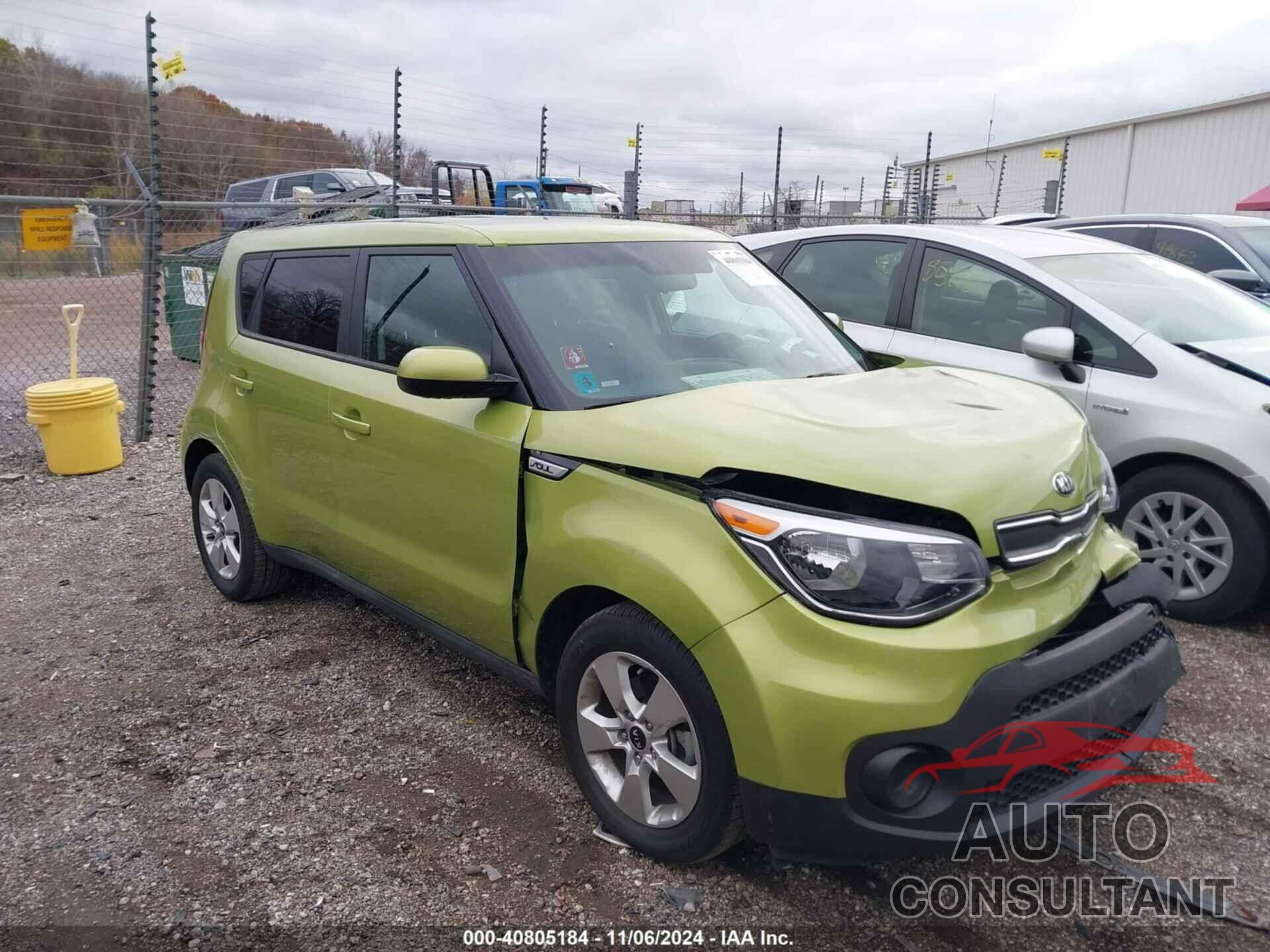 KIA SOUL 2018 - KNDJN2A24J7898306