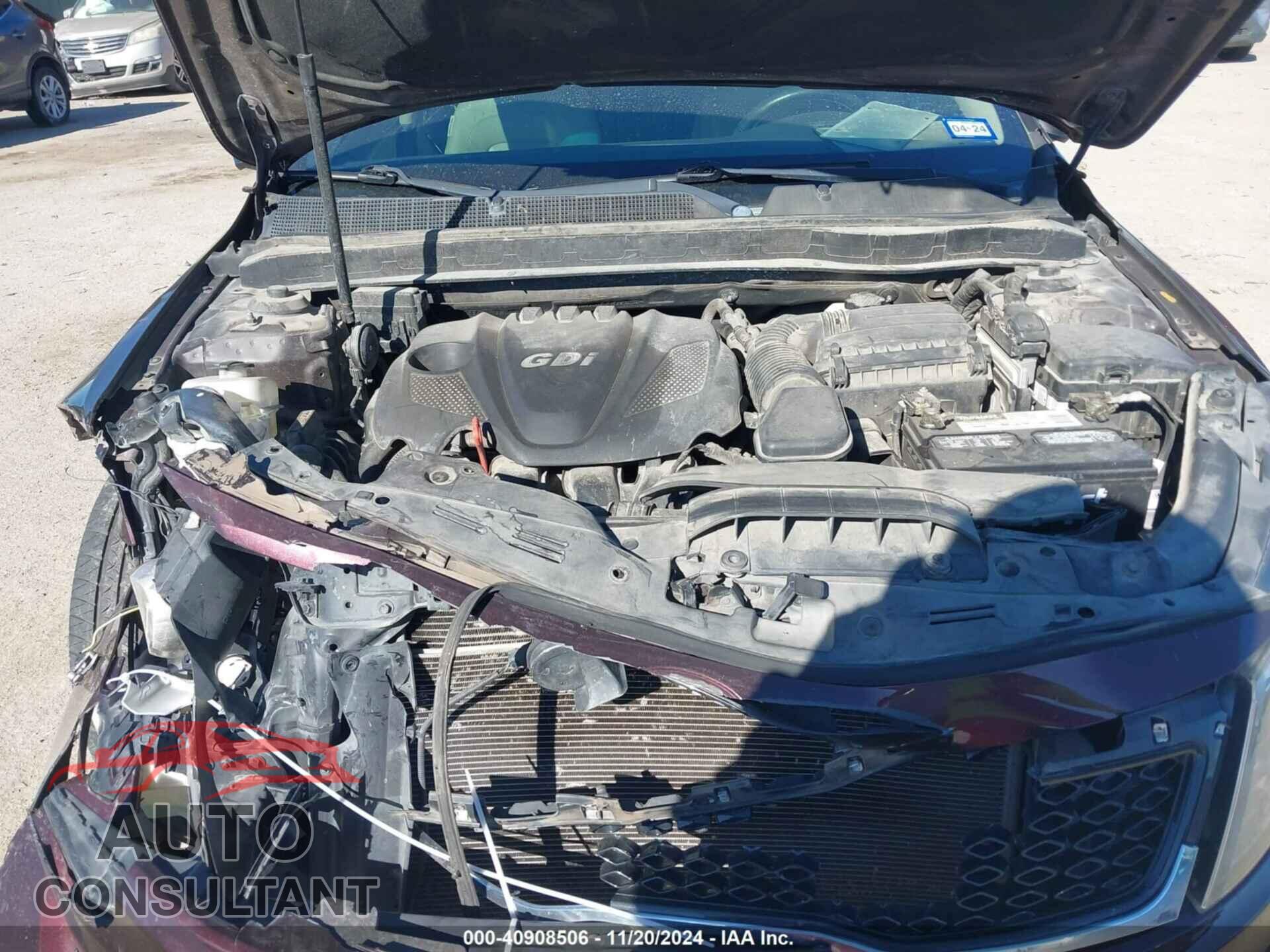 KIA OPTIMA 2011 - KNAGN4A78B5113801