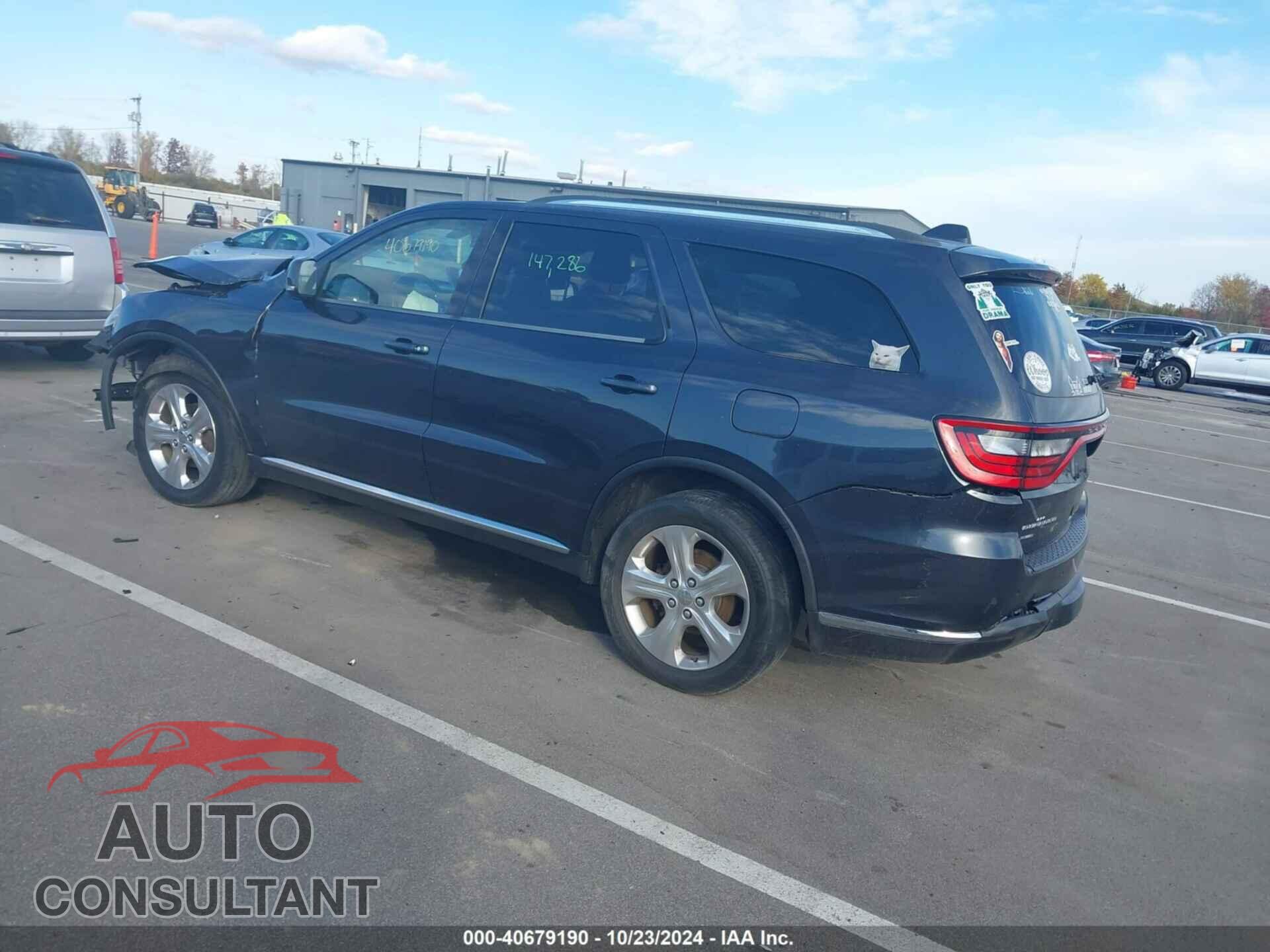 DODGE DURANGO 2014 - 1C4RDJDG7EC281650